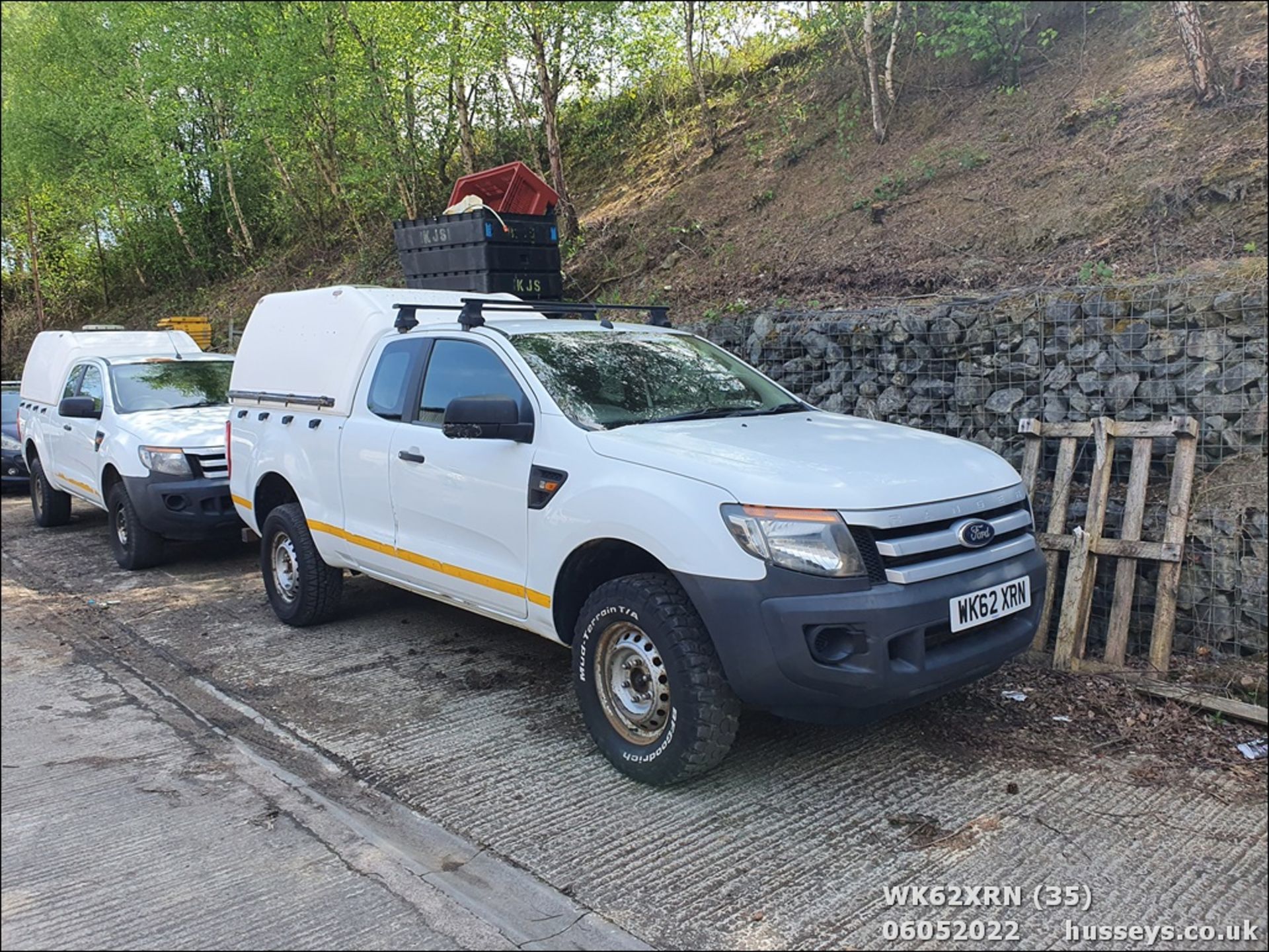 12/62 FORD RANGER XL 4X4 TDCI - 2198cc 5dr Pickup (White, 106k) - Image 36 of 37