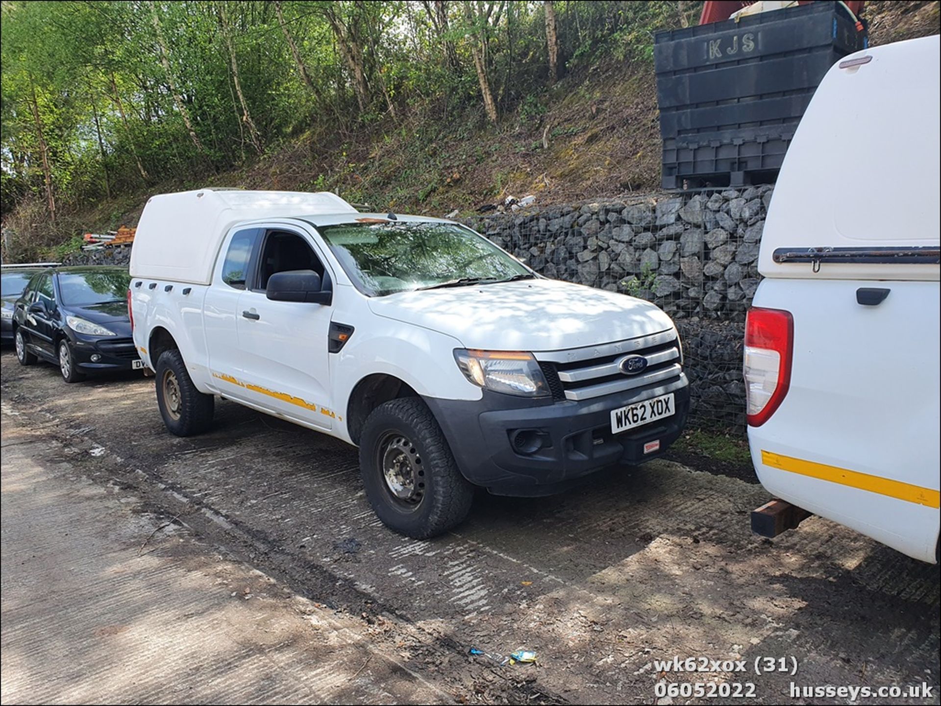 12/62 FORD RANGER XL 4X4 TDCI - 2198cc 3dr (White, 105k) - Image 32 of 34