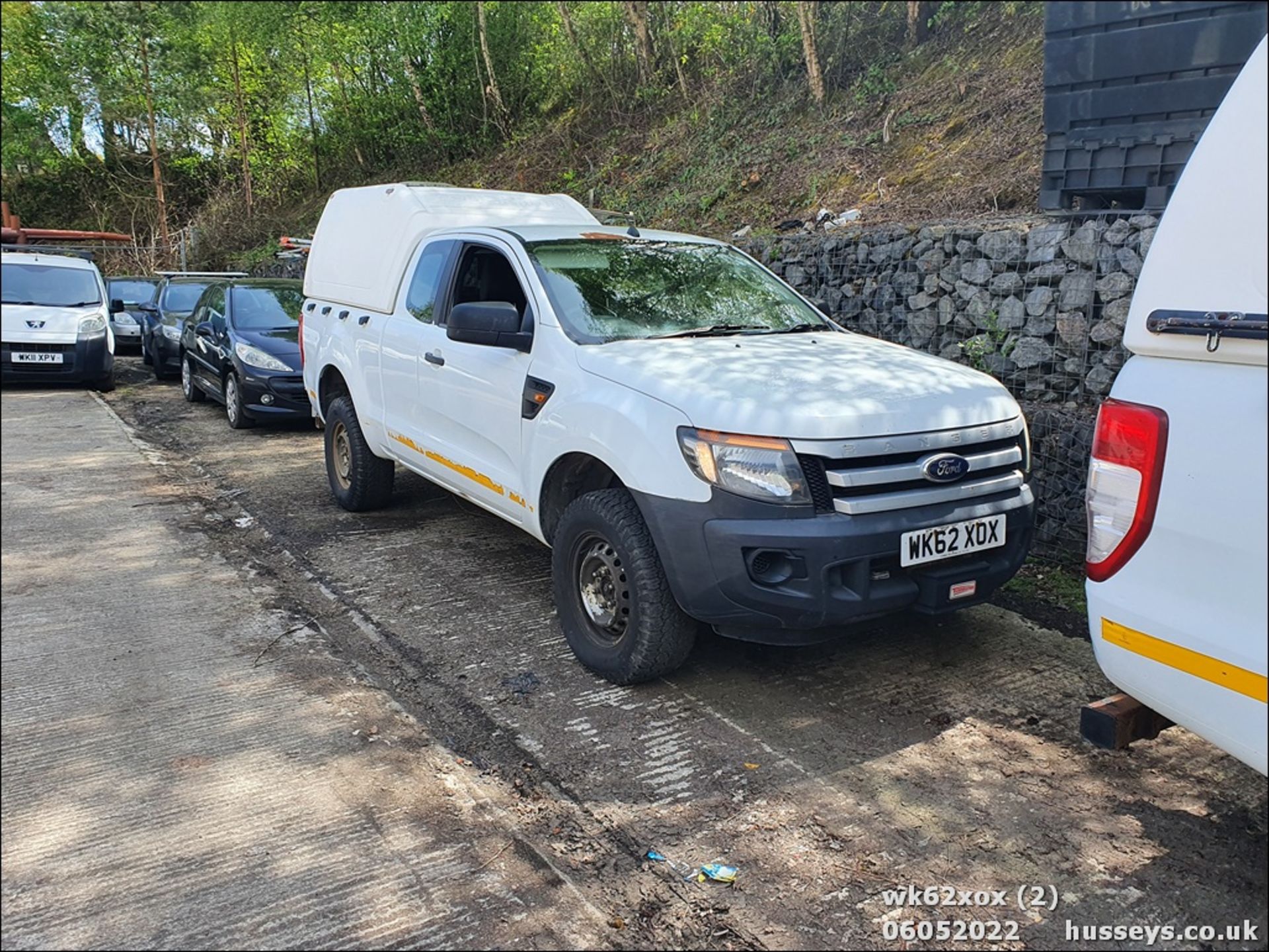 12/62 FORD RANGER XL 4X4 TDCI - 2198cc 3dr (White, 105k) - Image 3 of 34