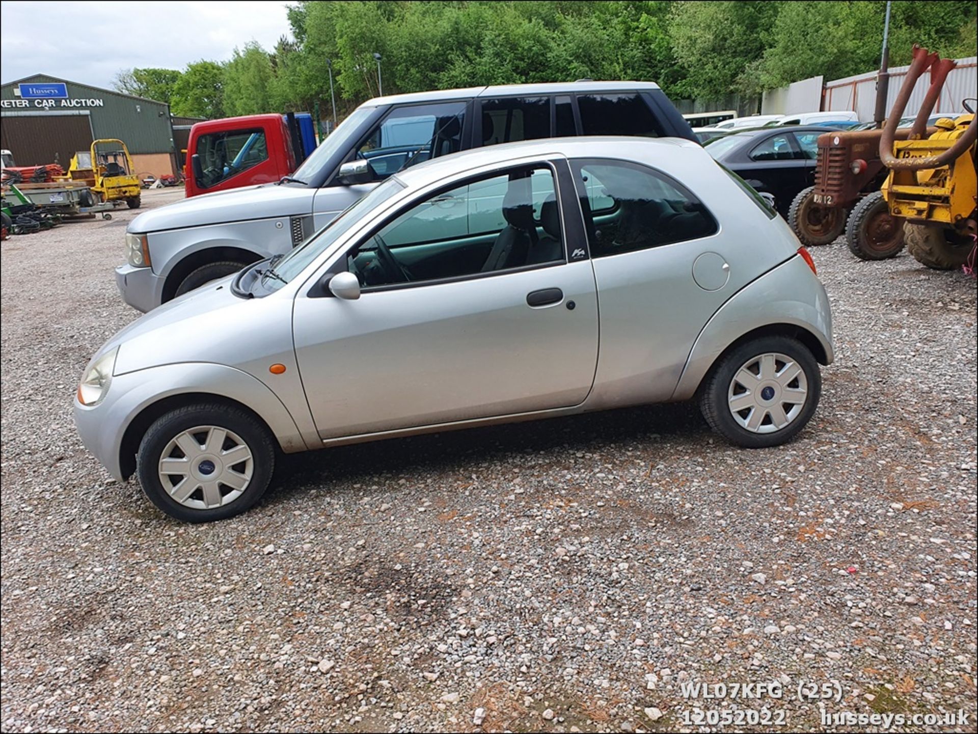 07/07 FORD KA STYLE CLIMATE - 1297cc 3dr Hatchback (Silver, 64k) - Image 21 of 35