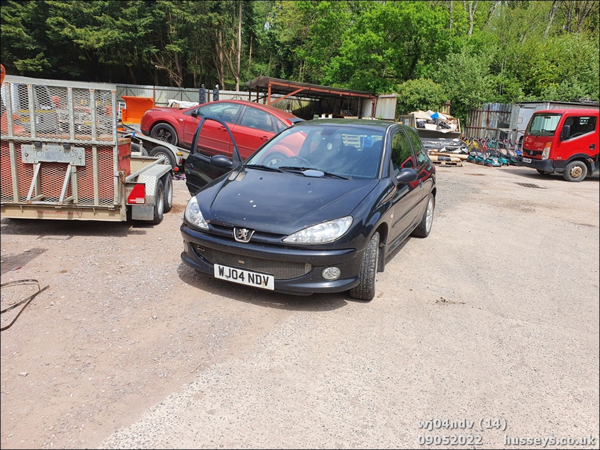 04/04 PEUGEOT 206 XSI TDI - 1997cc 3dr Hatchback (Black, 172k) - Image 14 of 43