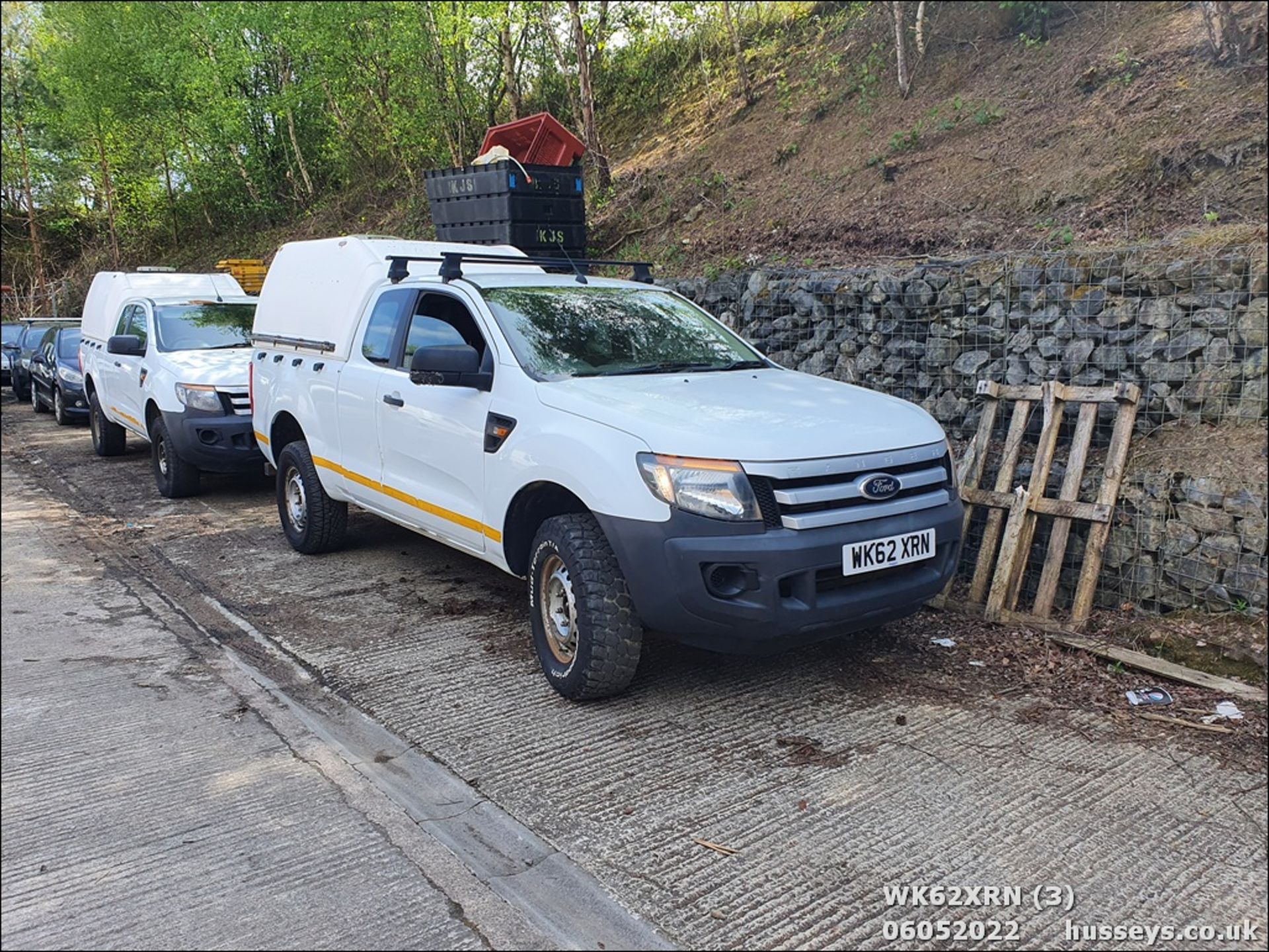 12/62 FORD RANGER XL 4X4 TDCI - 2198cc 5dr Pickup (White, 106k) - Image 4 of 37