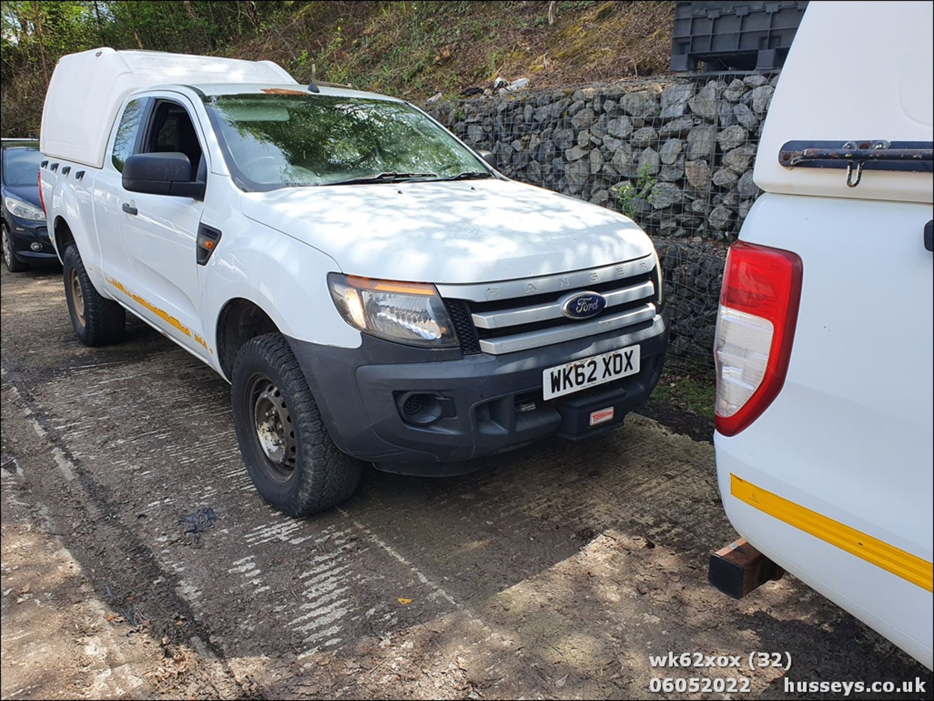 12/62 FORD RANGER XL 4X4 TDCI - 2198cc 3dr (White, 105k) - Image 33 of 34