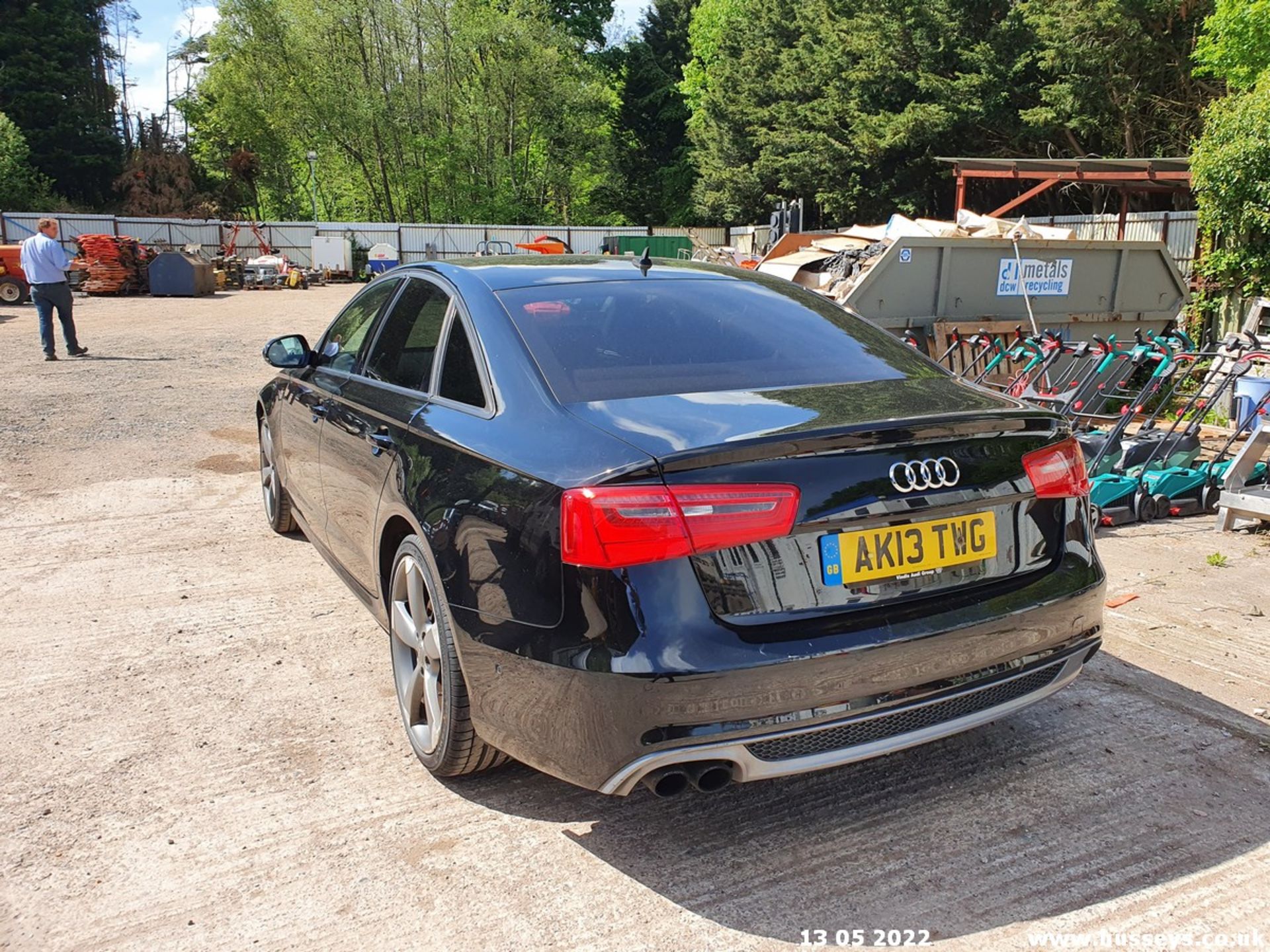 13/13 AUDI A6 S LINE BLACK EDITION T - 1968cc 4dr Saloon (Black, 97k) - Image 12 of 40