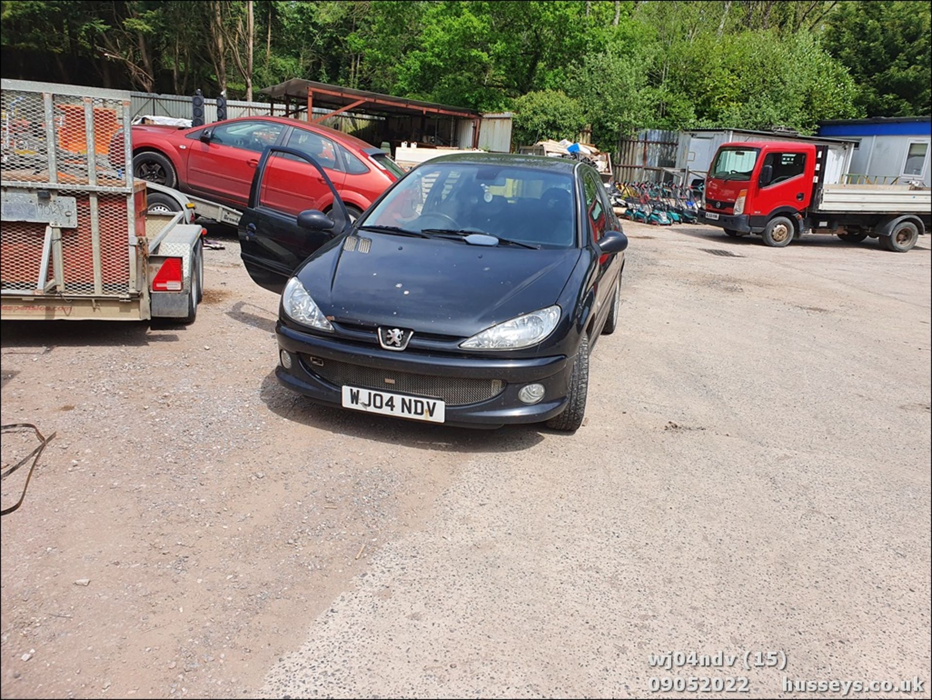 04/04 PEUGEOT 206 XSI TDI - 1997cc 3dr Hatchback (Black, 172k) - Image 15 of 43