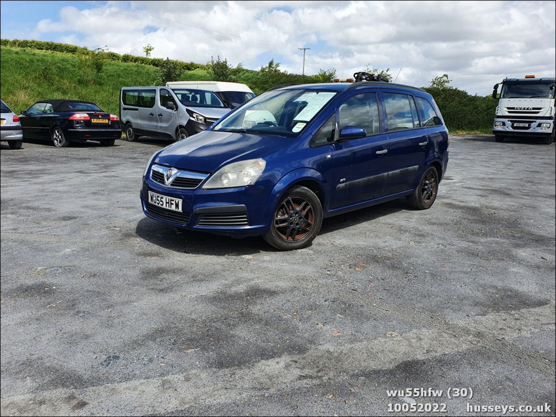 06/55 VAUXHALL ZAFIRA EXPRESSION - 1598cc 5dr MPV (Blue) - Image 30 of 38