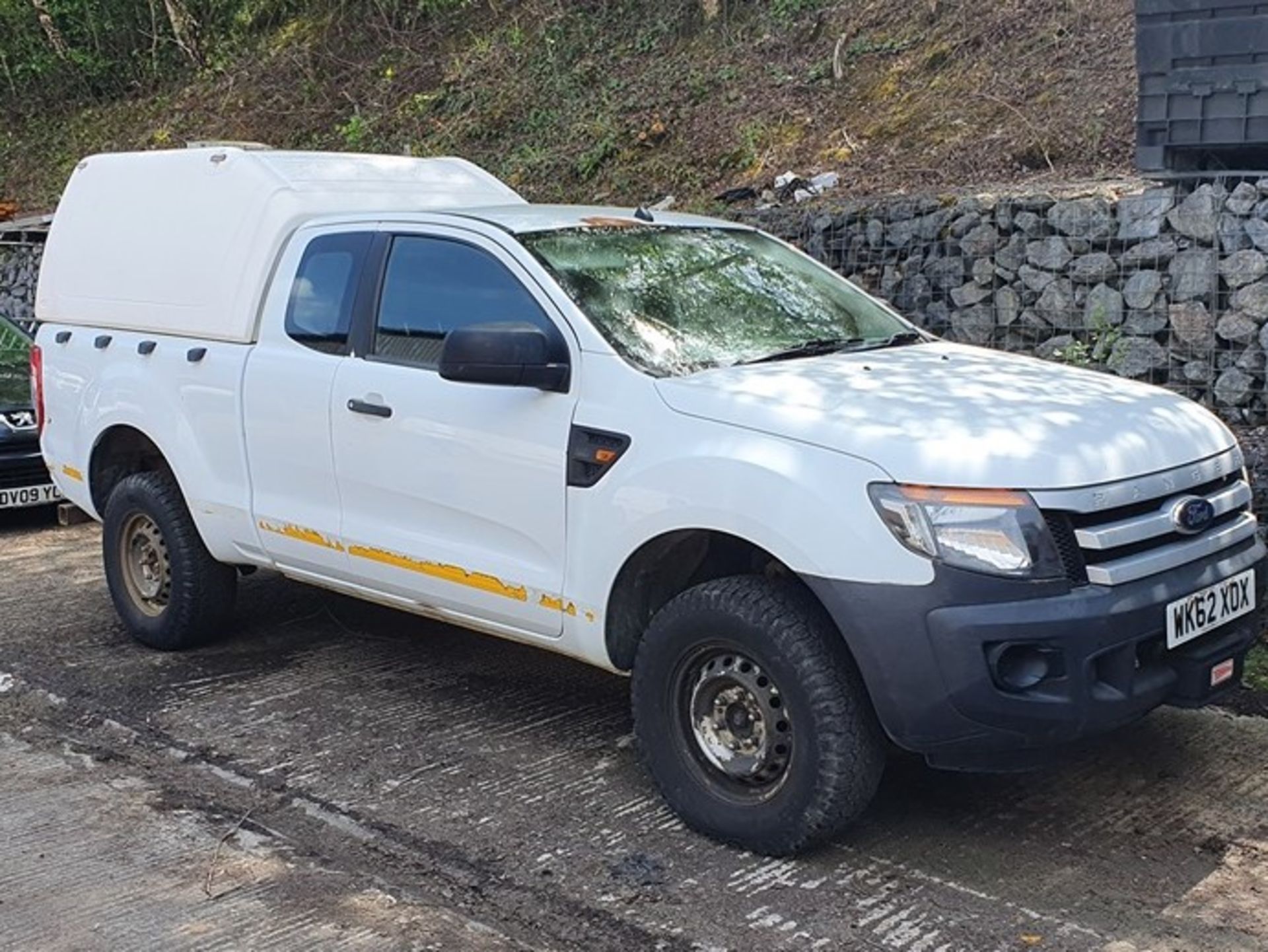 12/62 FORD RANGER XL 4X4 TDCI - 2198cc 3dr (White, 105k)