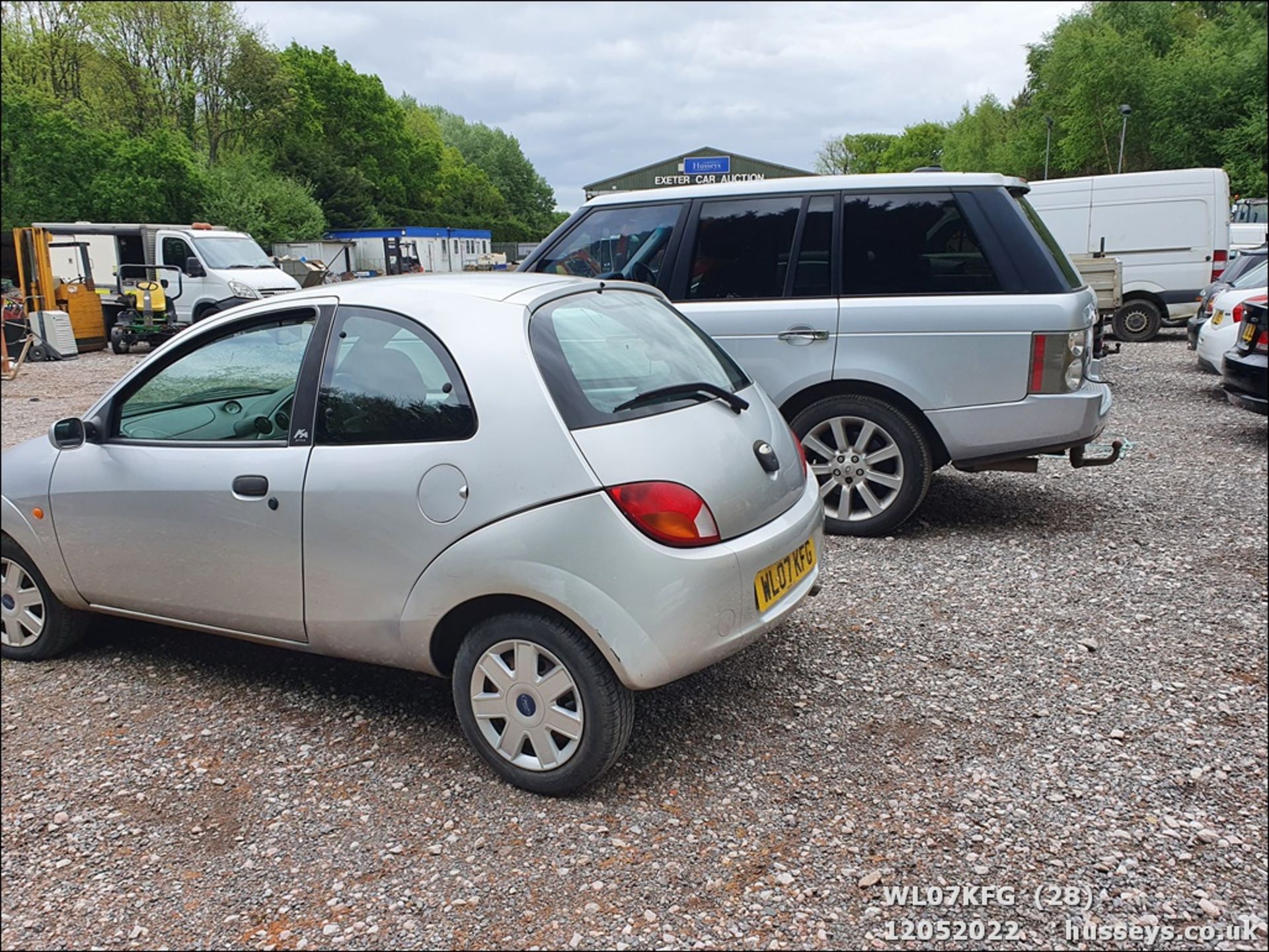 07/07 FORD KA STYLE CLIMATE - 1297cc 3dr Hatchback (Silver, 64k) - Image 24 of 35