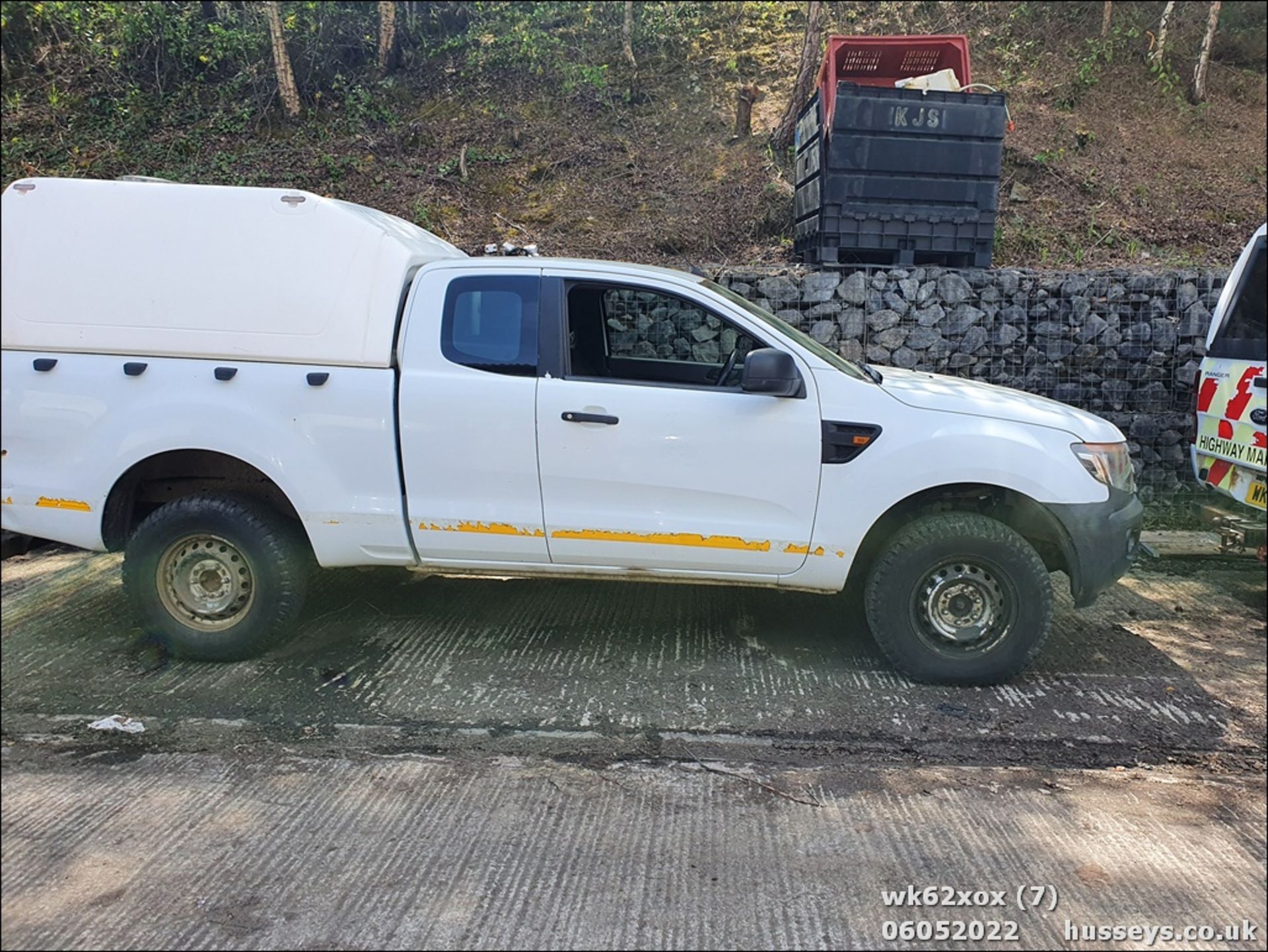 12/62 FORD RANGER XL 4X4 TDCI - 2198cc 3dr (White, 105k) - Image 8 of 34