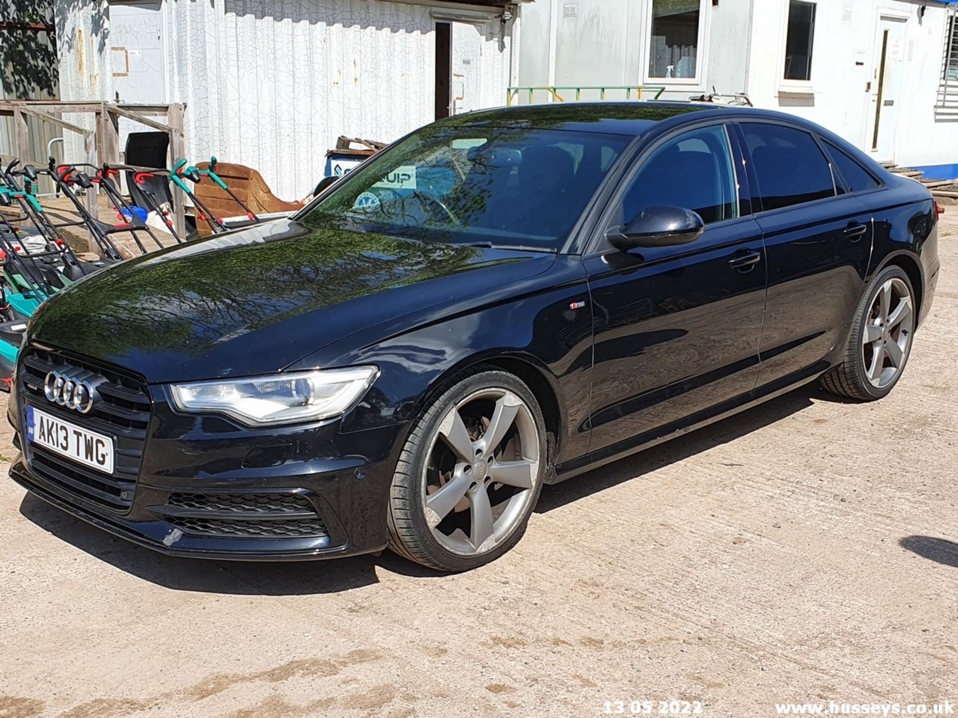 13/13 AUDI A6 S LINE BLACK EDITION T - 1968cc 4dr Saloon (Black, 97k)