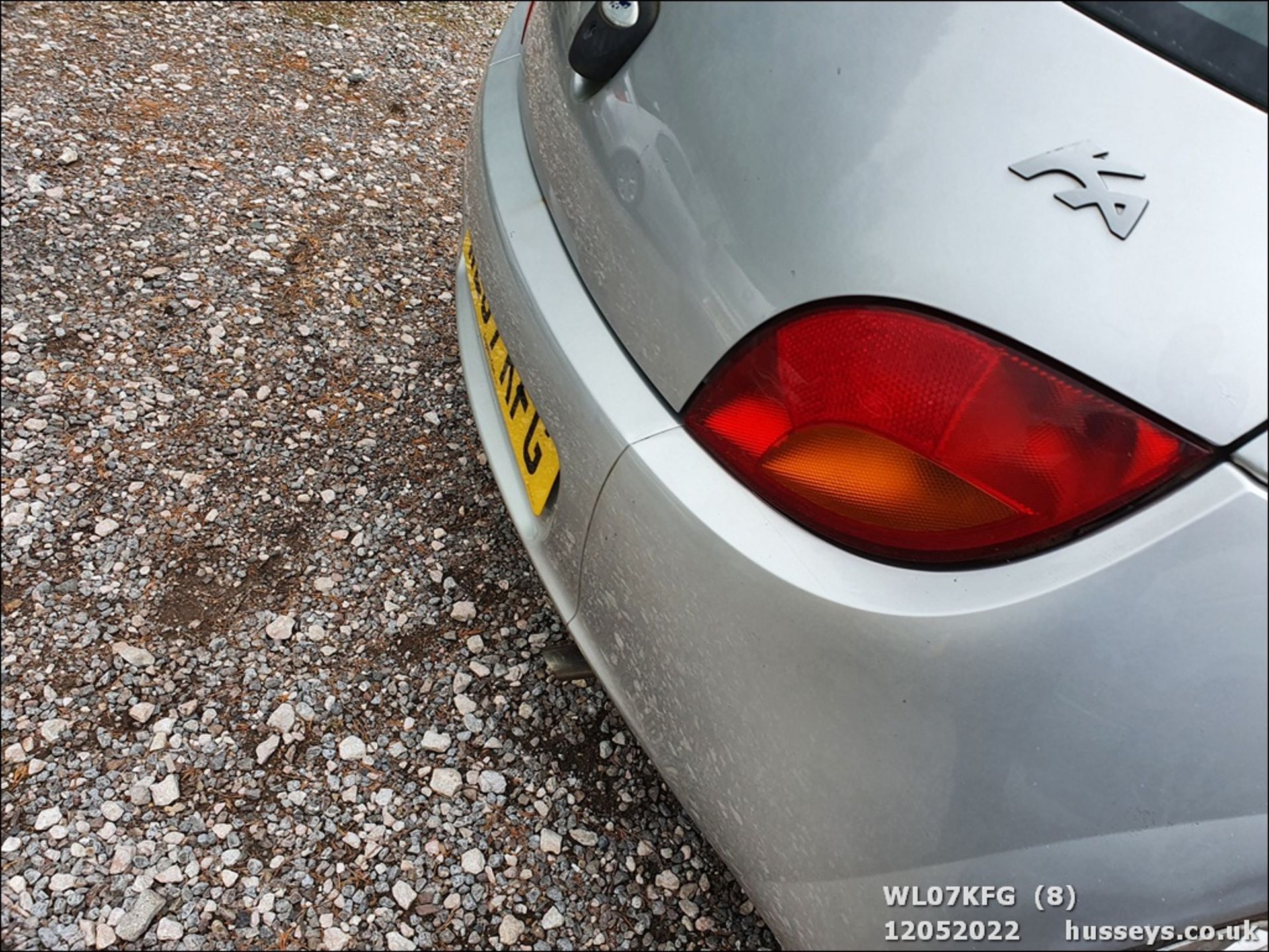 07/07 FORD KA STYLE CLIMATE - 1297cc 3dr Hatchback (Silver, 64k) - Image 10 of 35