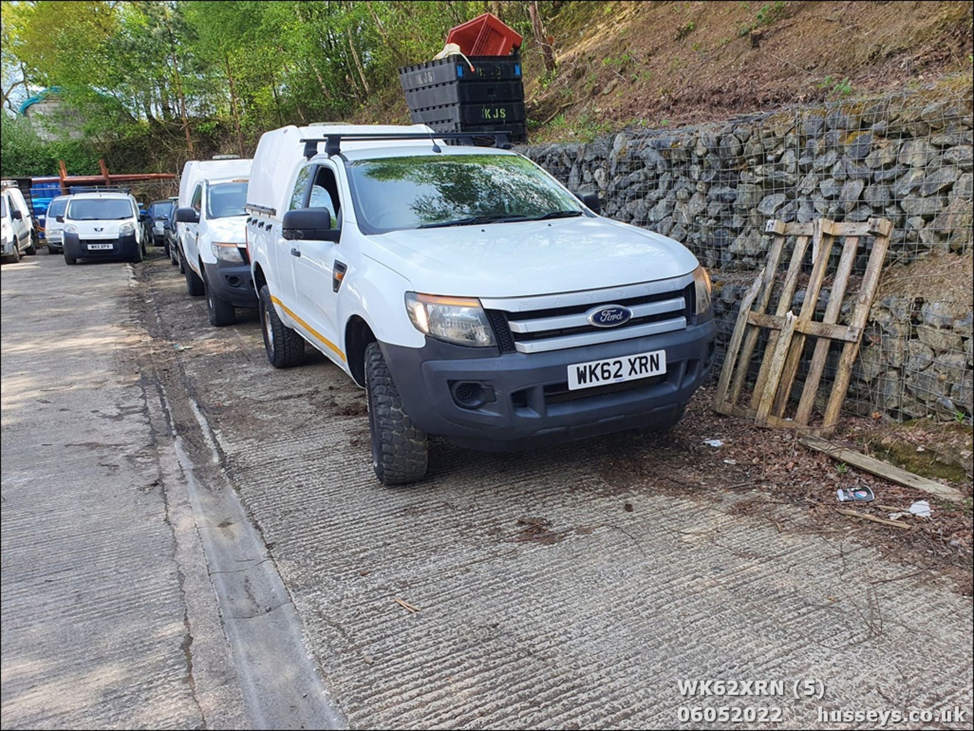 12/62 FORD RANGER XL 4X4 TDCI - 2198cc 5dr Pickup (White, 106k) - Image 6 of 37