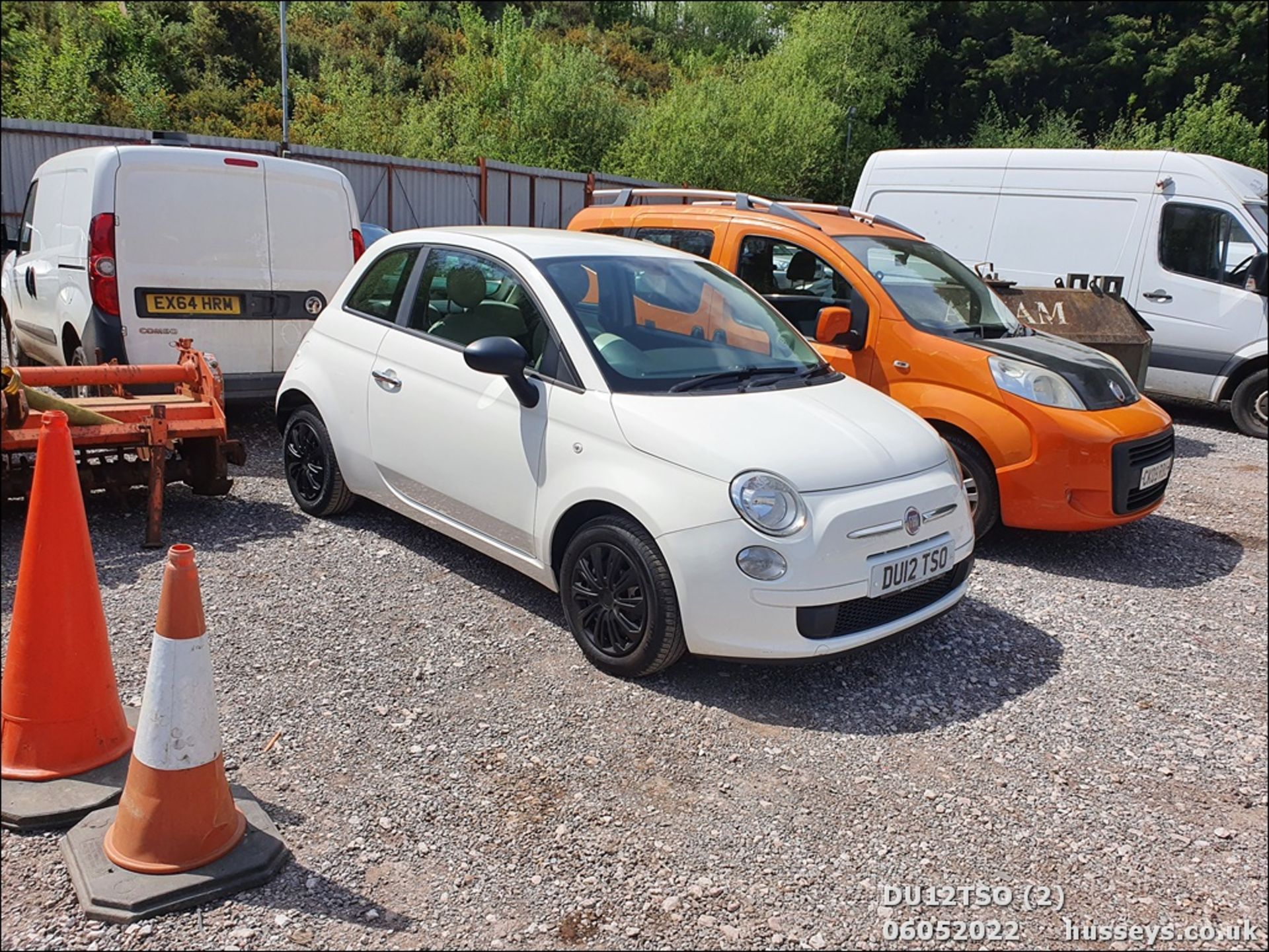 12/12 FIAT 500 POP - 1242cc 3dr Hatchback (White, 126k) - Image 2 of 30