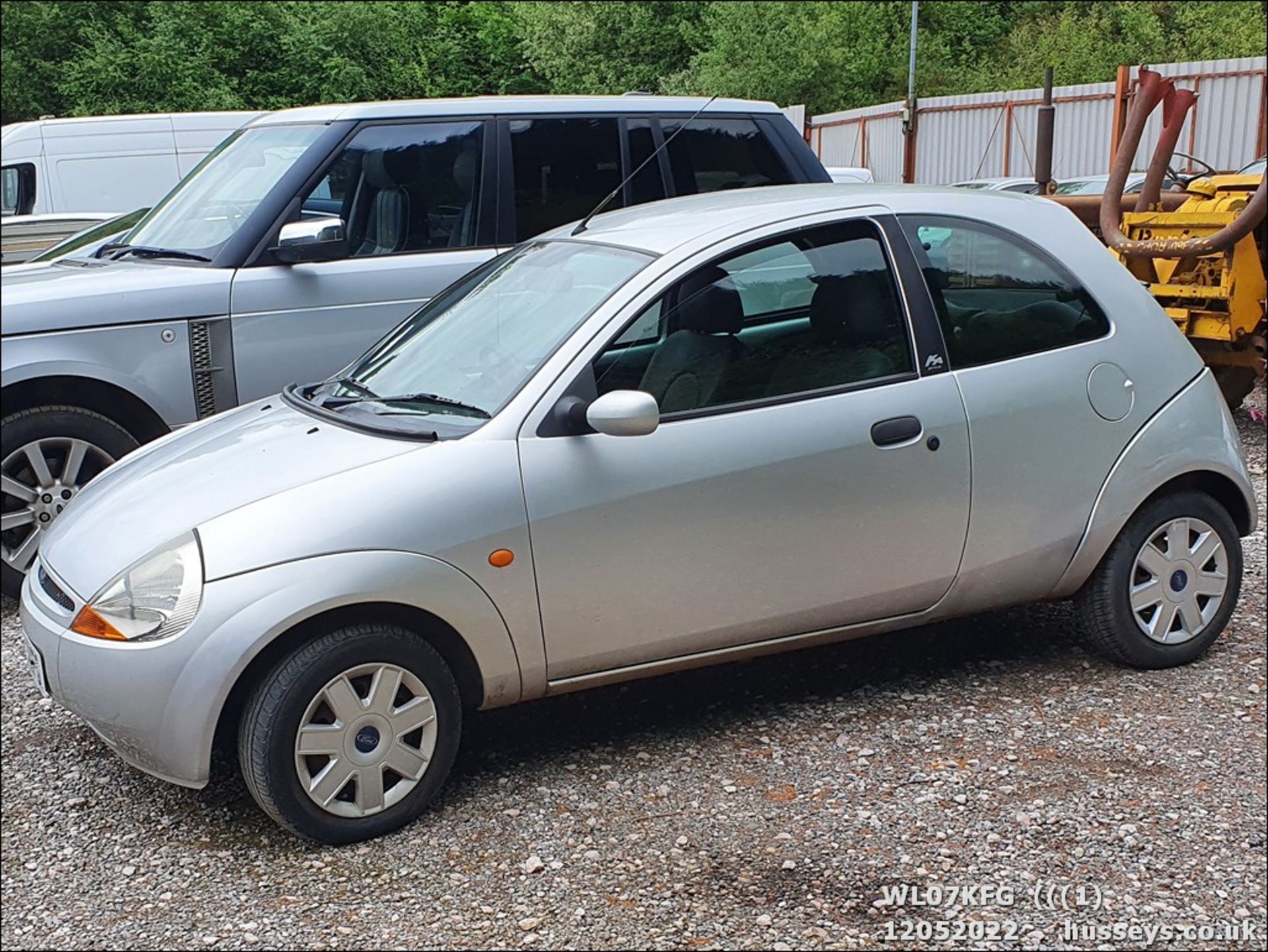 07/07 FORD KA STYLE CLIMATE - 1297cc 3dr Hatchback (Silver, 64k)