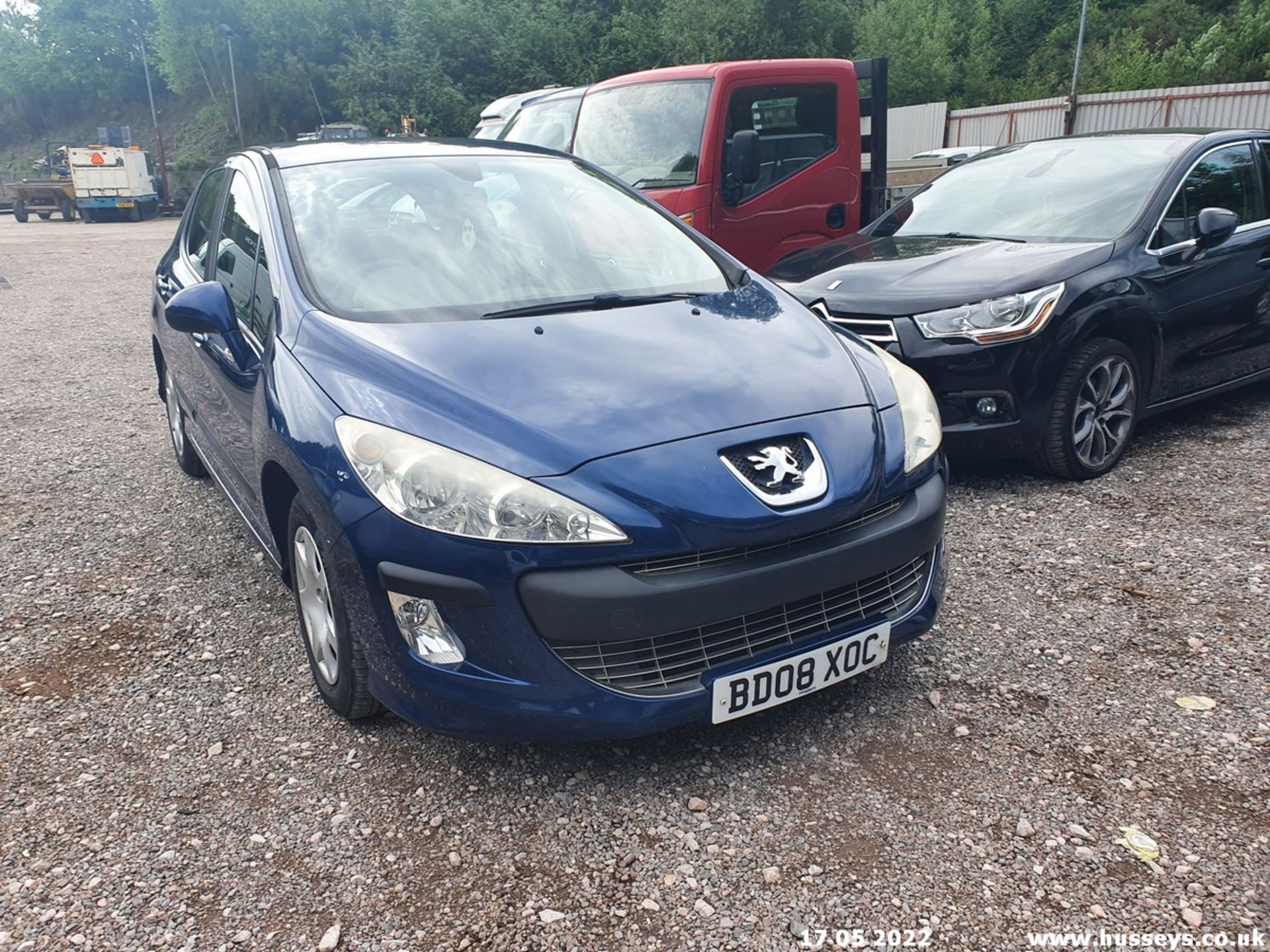 08/08 PEUGEOT 308 S HDI - 1560cc 5dr Hatchback (Blue, 89k) - Image 8 of 36