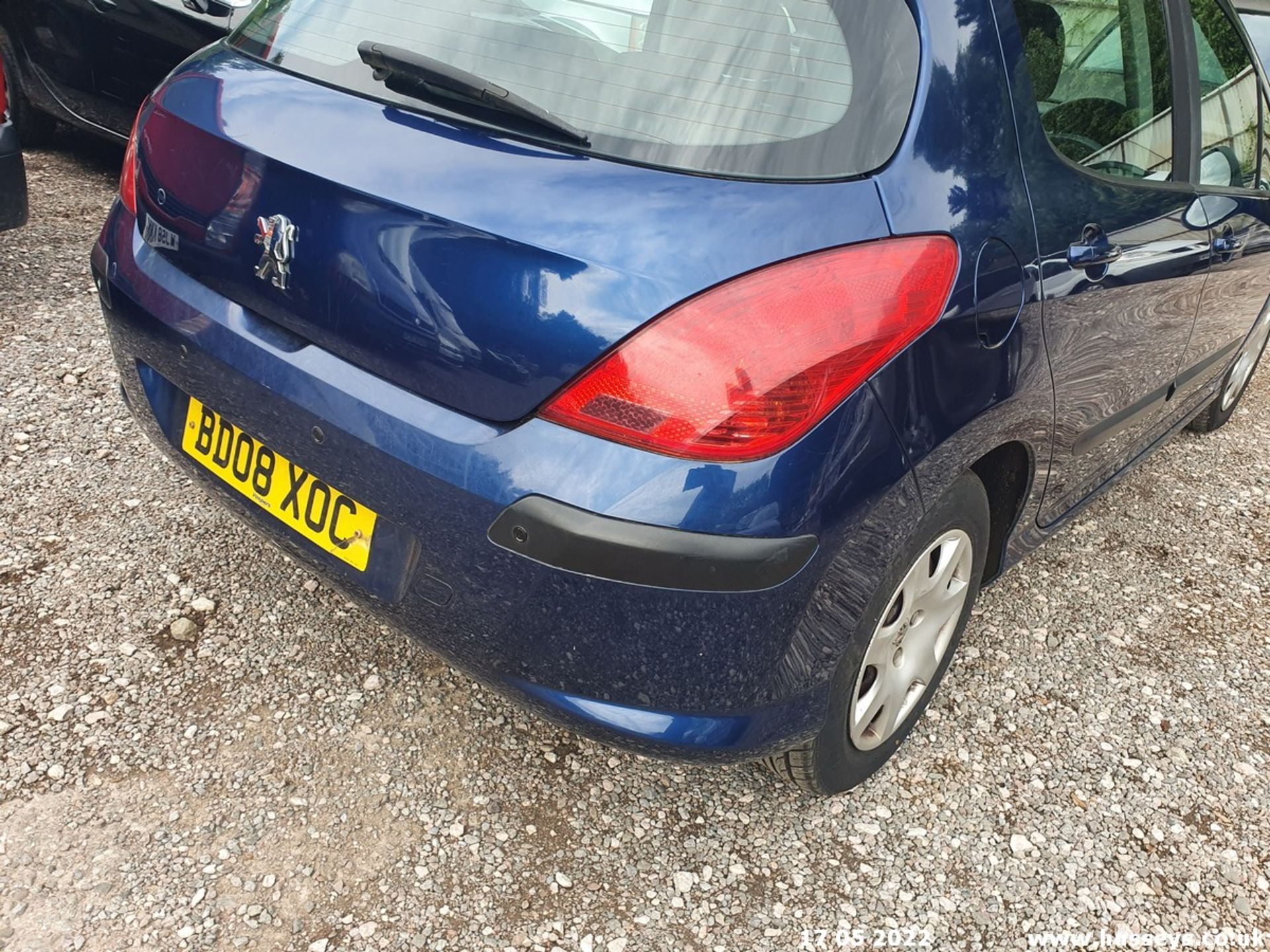 08/08 PEUGEOT 308 S HDI - 1560cc 5dr Hatchback (Blue, 89k) - Image 18 of 36