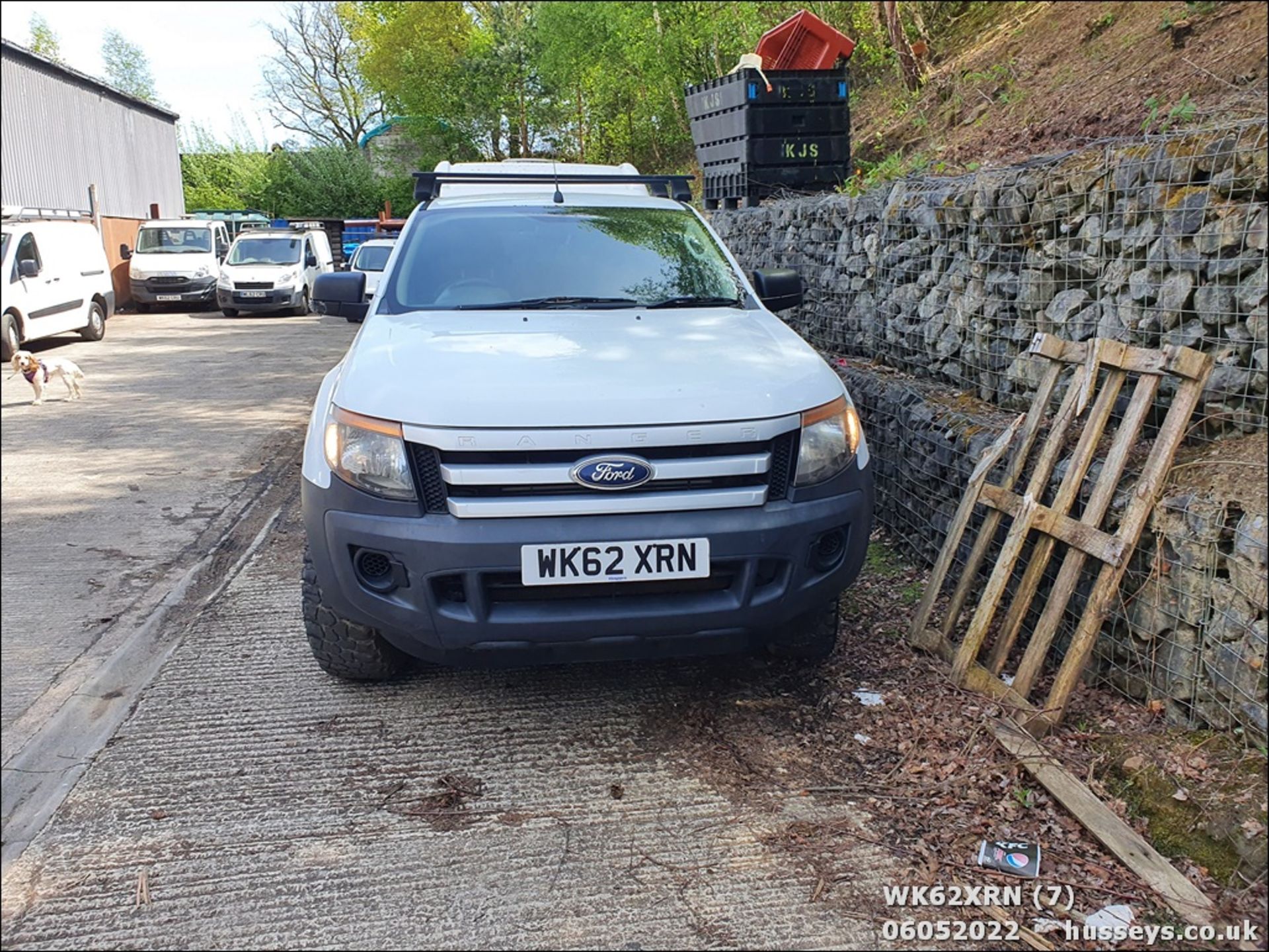 12/62 FORD RANGER XL 4X4 TDCI - 2198cc 5dr Pickup (White, 106k) - Image 8 of 37