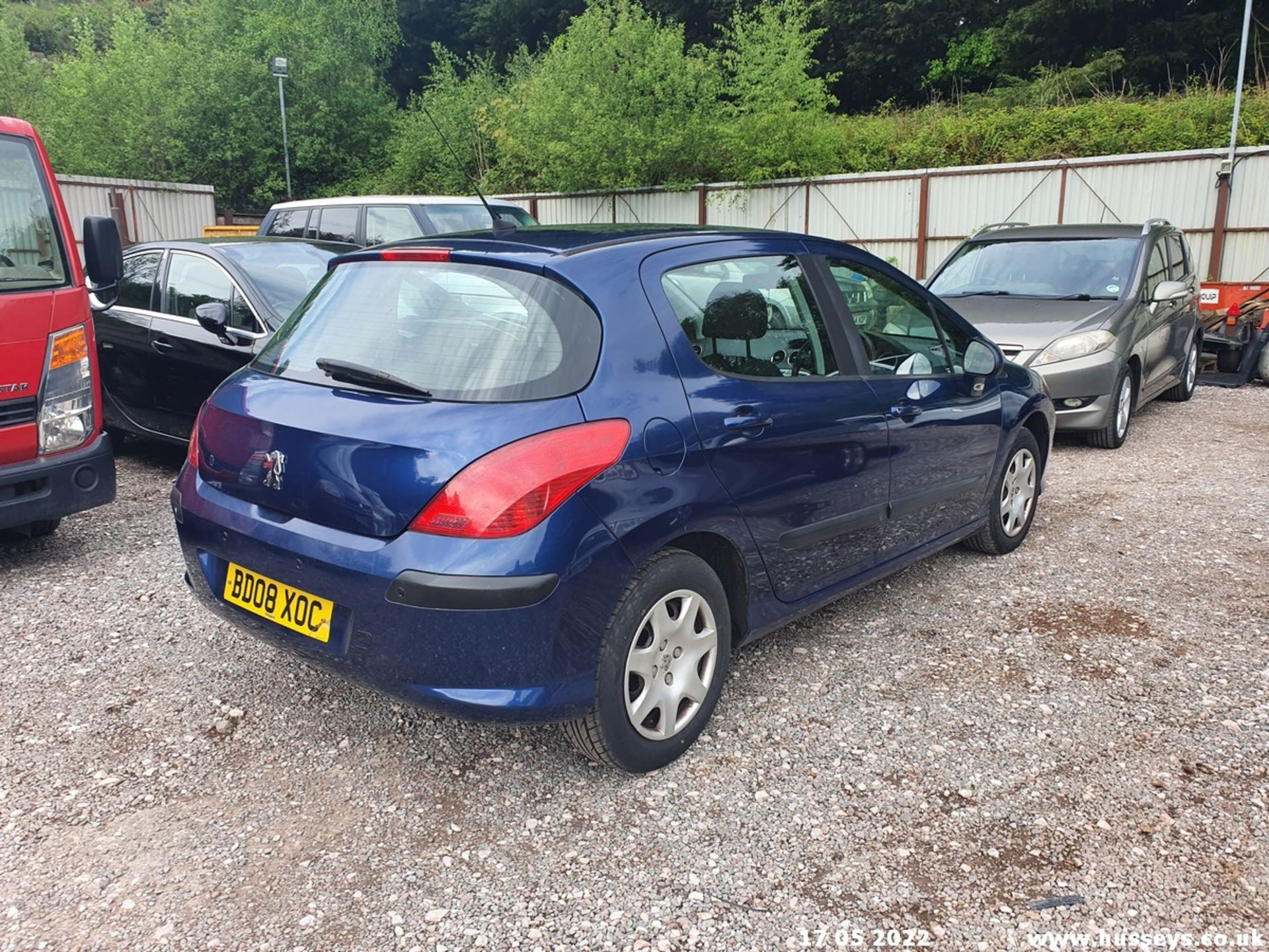 08/08 PEUGEOT 308 S HDI - 1560cc 5dr Hatchback (Blue, 89k) - Image 4 of 36