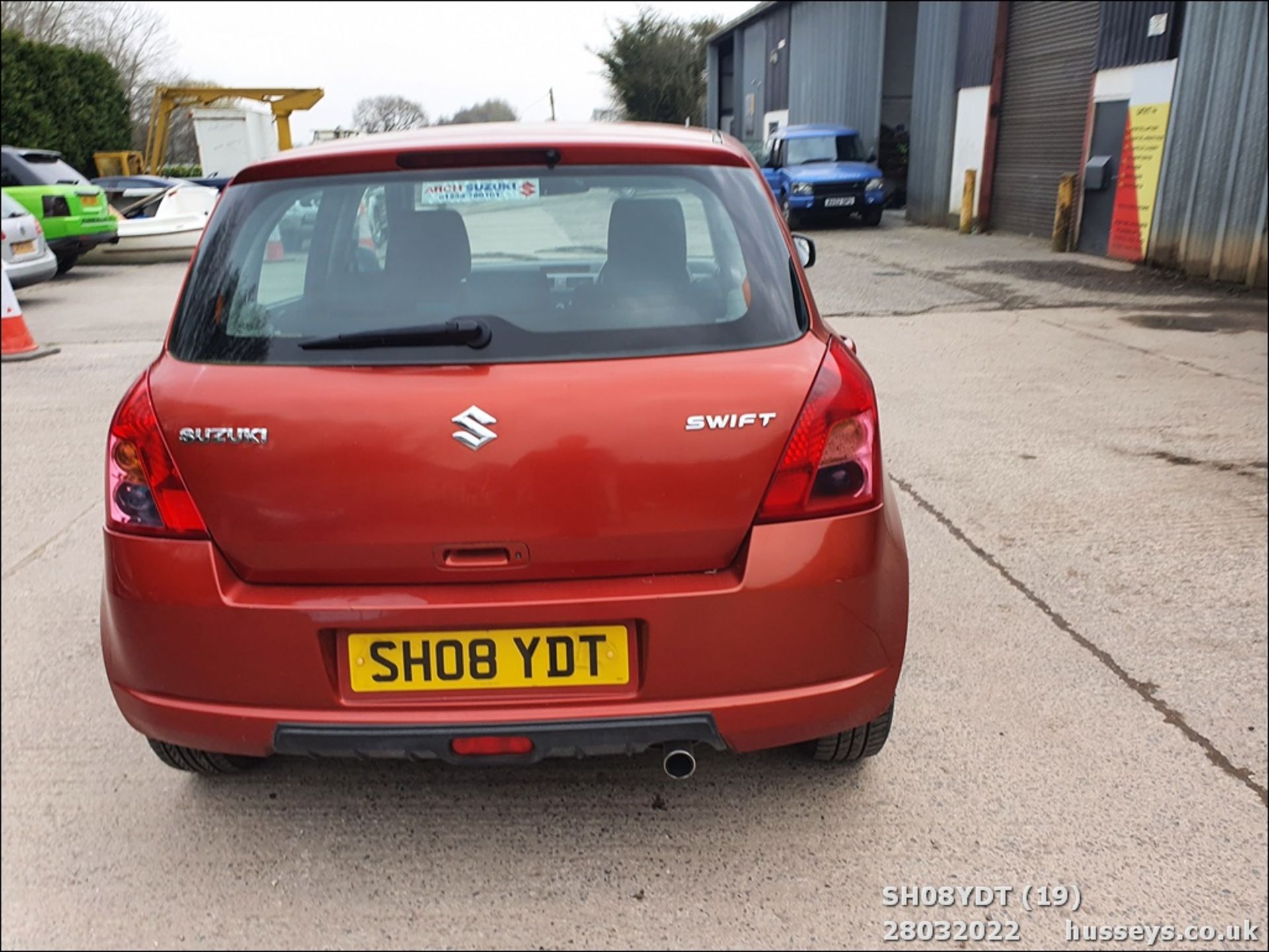 08/08 SUZUKI SWIFT DDIS - 1248cc 5dr Hatchback (Orange) - Image 5 of 40