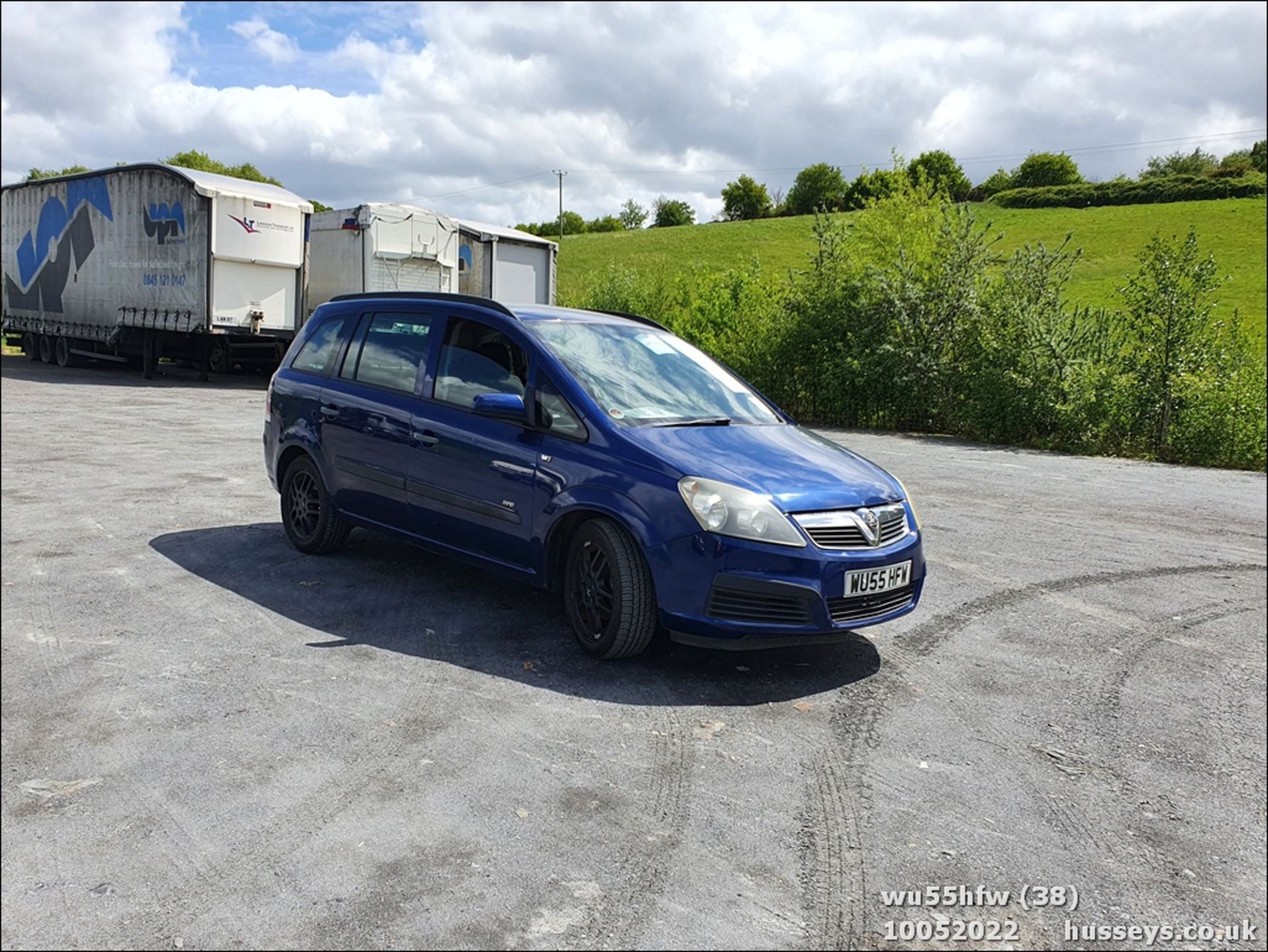 06/55 VAUXHALL ZAFIRA EXPRESSION - 1598cc 5dr MPV (Blue) - Image 36 of 38