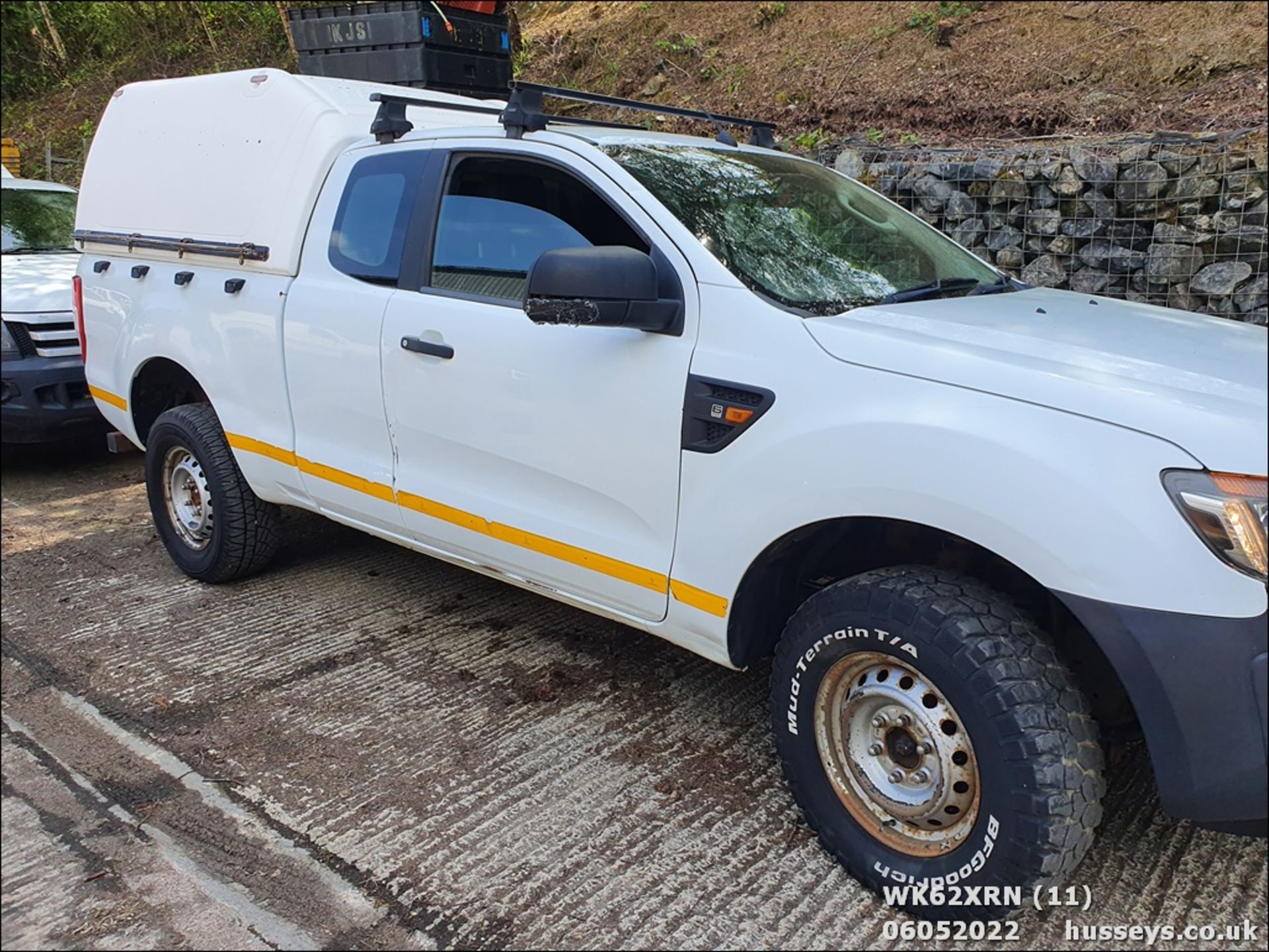 12/62 FORD RANGER XL 4X4 TDCI - 2198cc 5dr Pickup (White, 106k) - Image 12 of 37