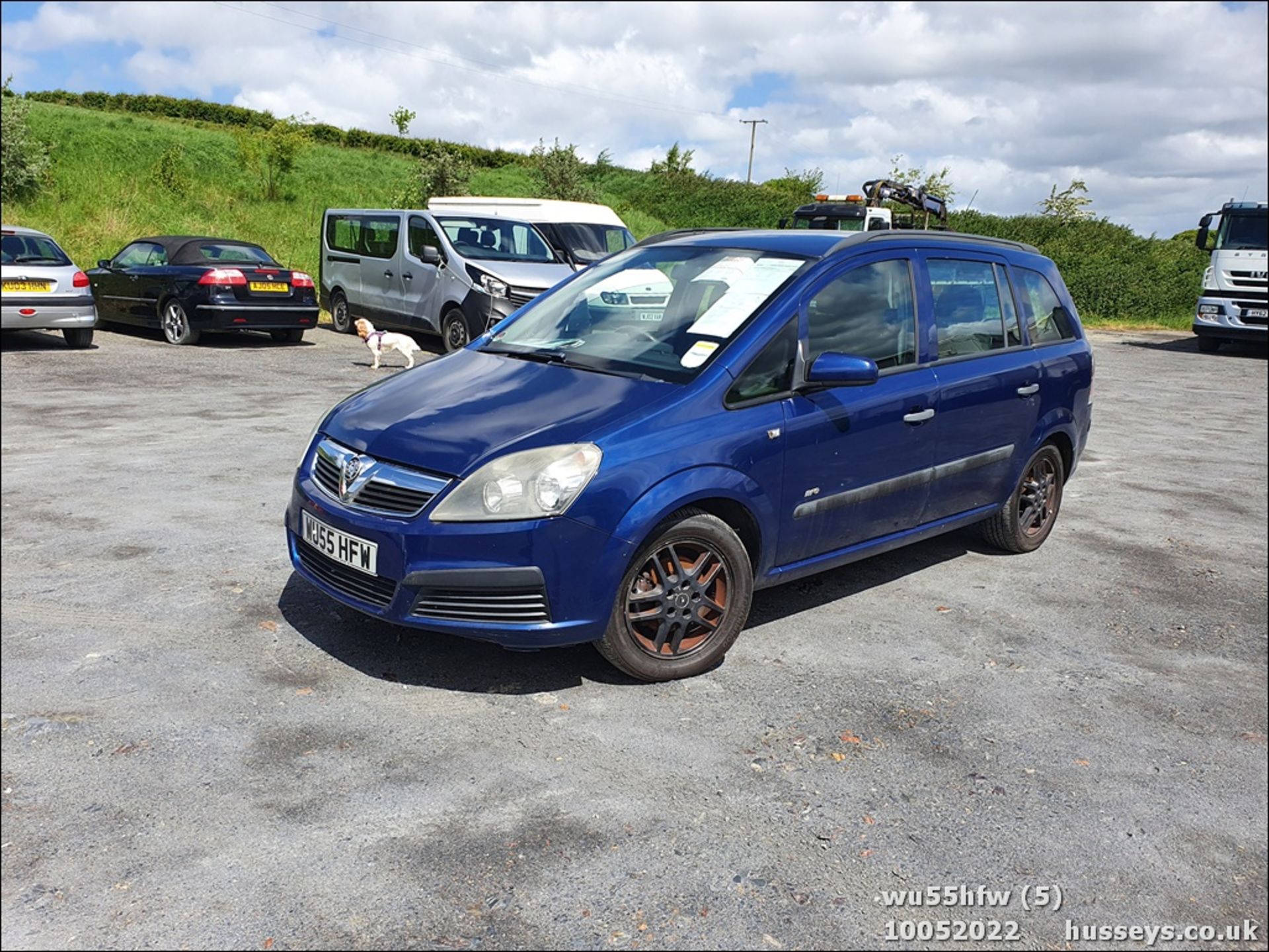 06/55 VAUXHALL ZAFIRA EXPRESSION - 1598cc 5dr MPV (Blue) - Image 6 of 38