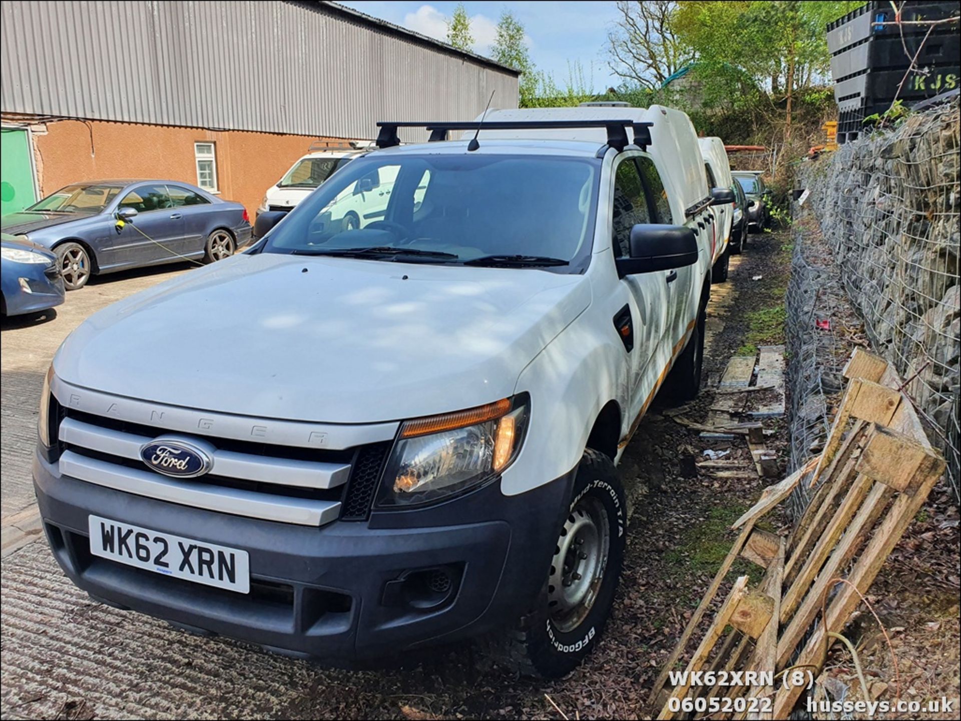 12/62 FORD RANGER XL 4X4 TDCI - 2198cc 5dr Pickup (White, 106k) - Image 9 of 37