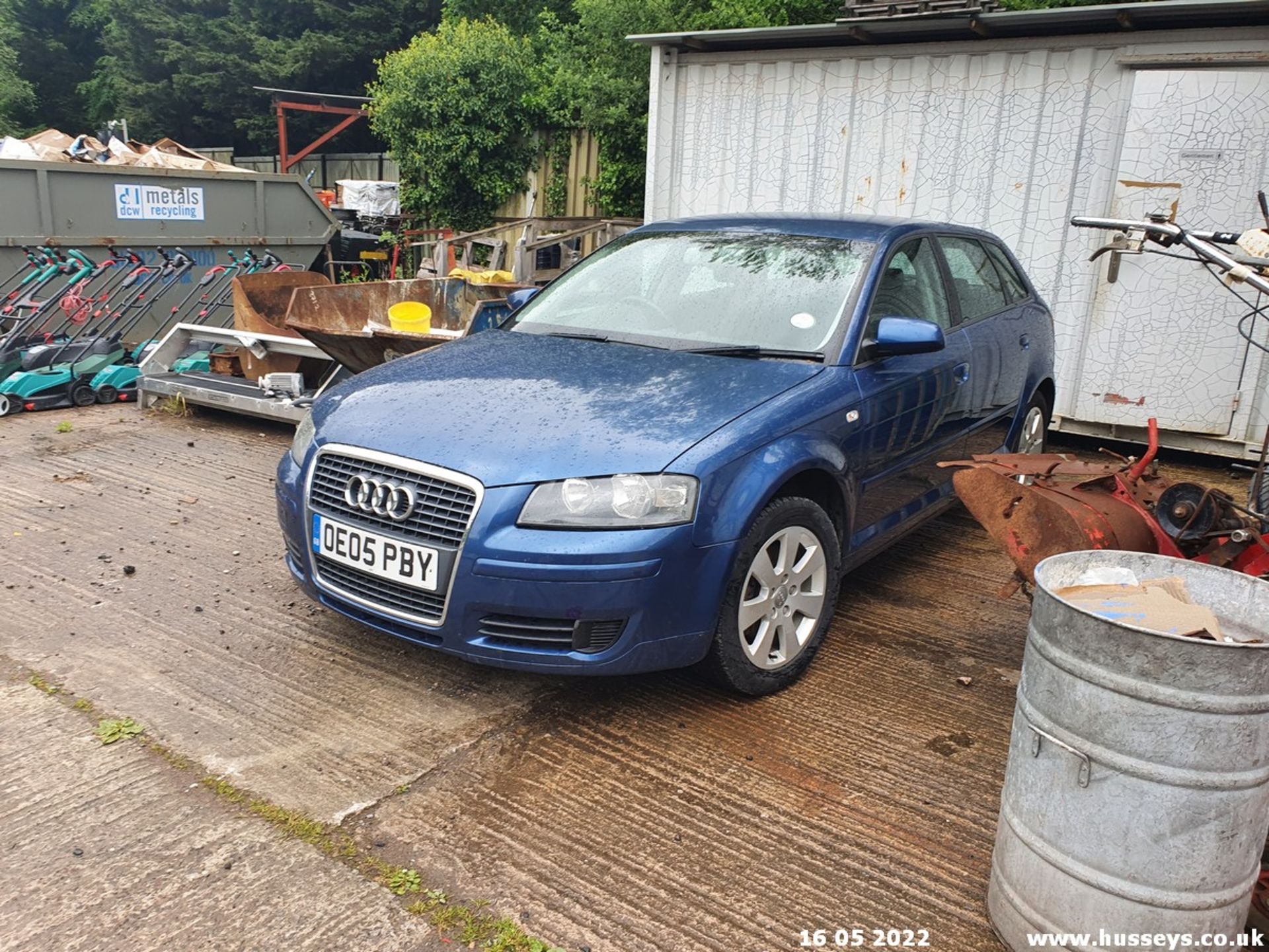 05/05 AUDI A3 SE FSI - 1984cc 5dr Hatchback (Blue) - Image 2 of 44