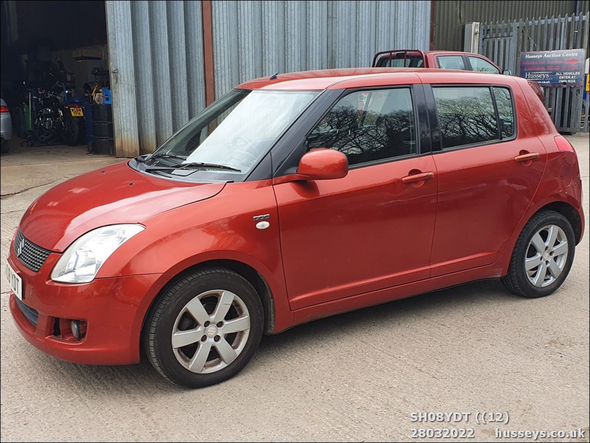 08/08 SUZUKI SWIFT DDIS - 1248cc 5dr Hatchback (Orange)