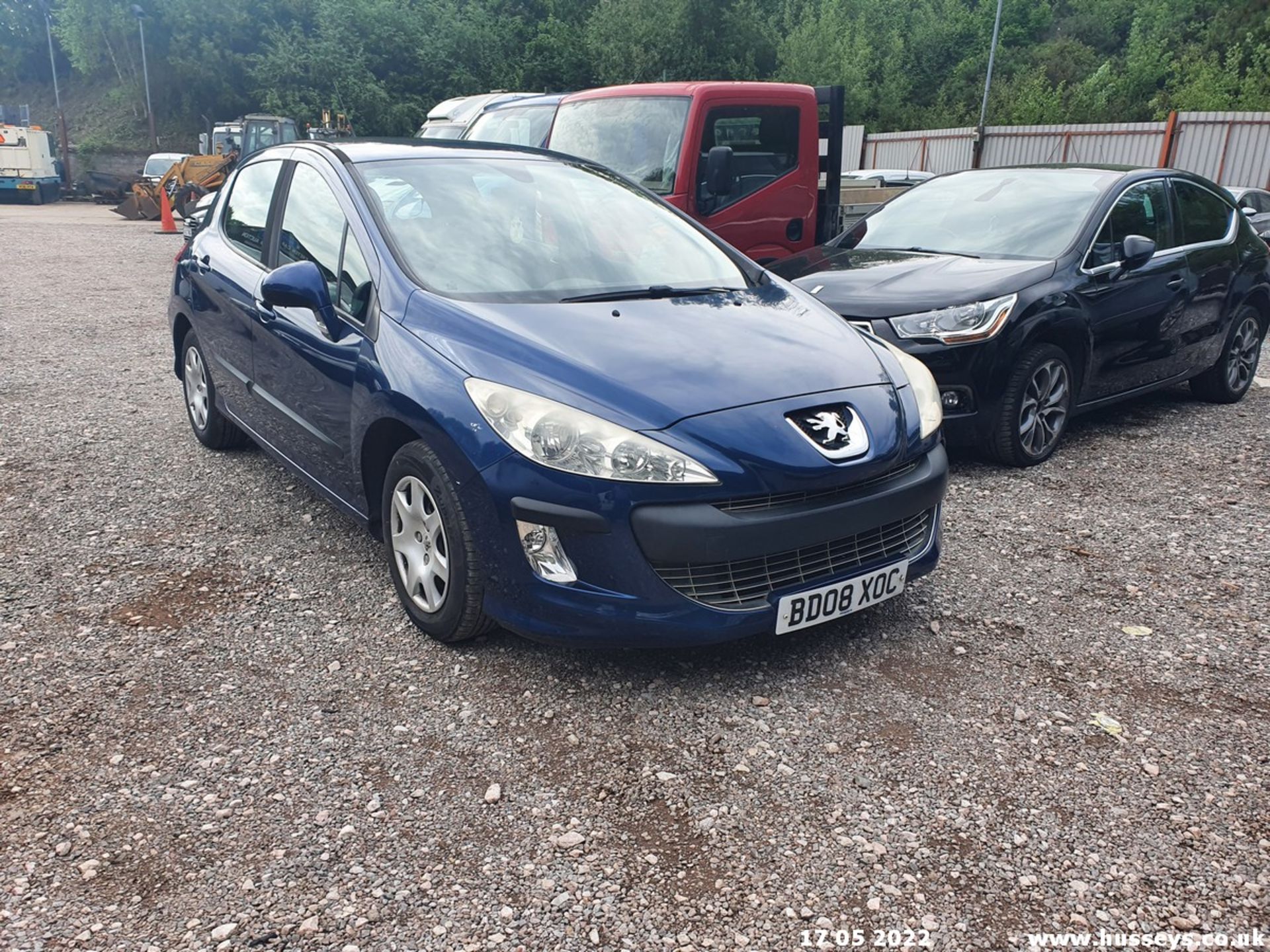 08/08 PEUGEOT 308 S HDI - 1560cc 5dr Hatchback (Blue, 89k) - Image 7 of 36