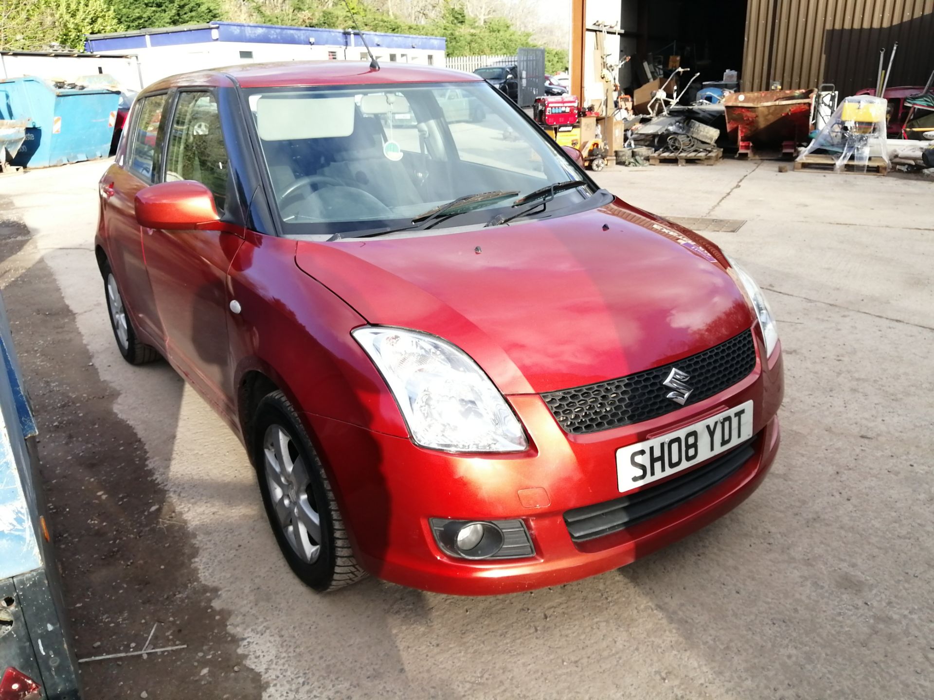 08/08 SUZUKI SWIFT DDIS - 1248cc 5dr Hatchback (Orange) - Image 37 of 40