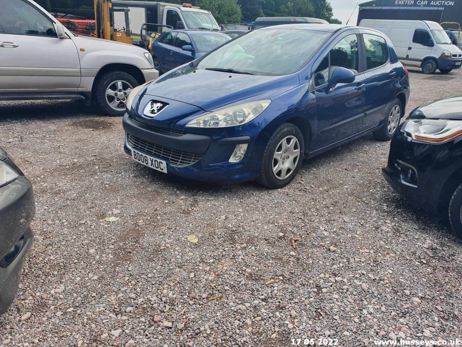 08/08 PEUGEOT 308 S HDI - 1560cc 5dr Hatchback (Blue, 89k) - Image 10 of 36