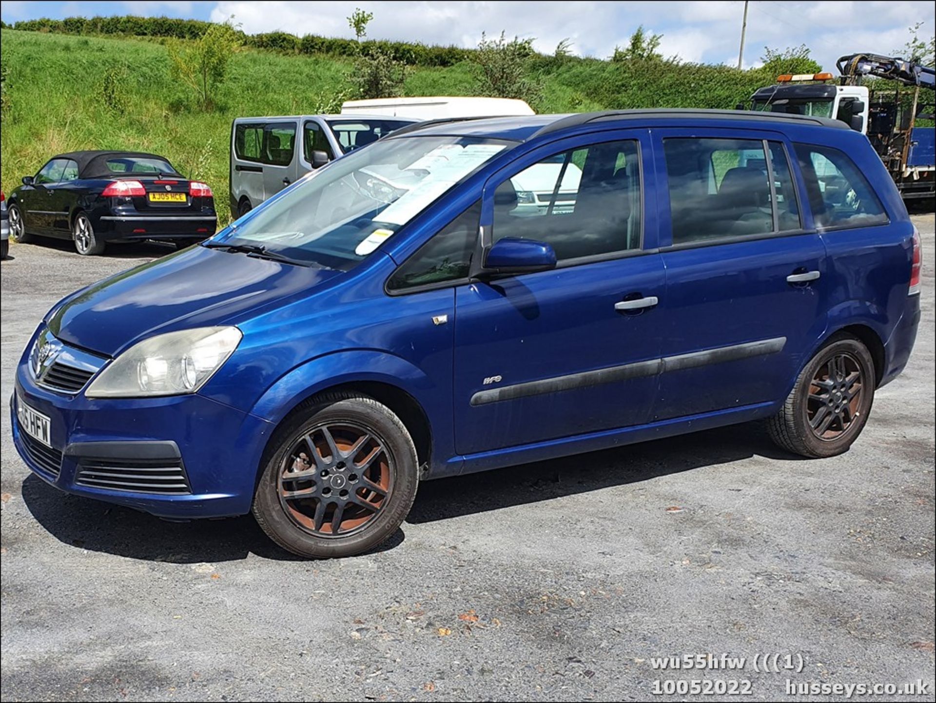 06/55 VAUXHALL ZAFIRA EXPRESSION - 1598cc 5dr MPV (Blue)