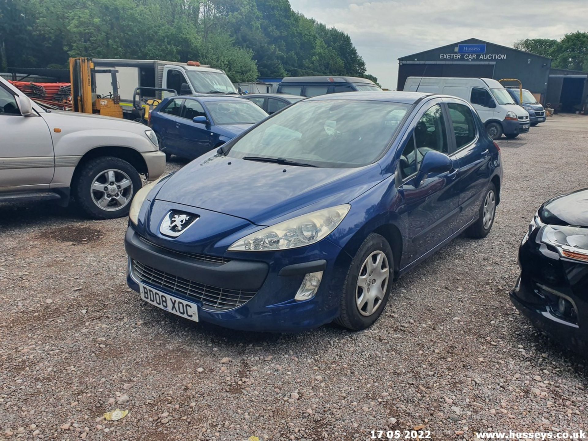 08/08 PEUGEOT 308 S HDI - 1560cc 5dr Hatchback (Blue, 89k) - Image 9 of 36