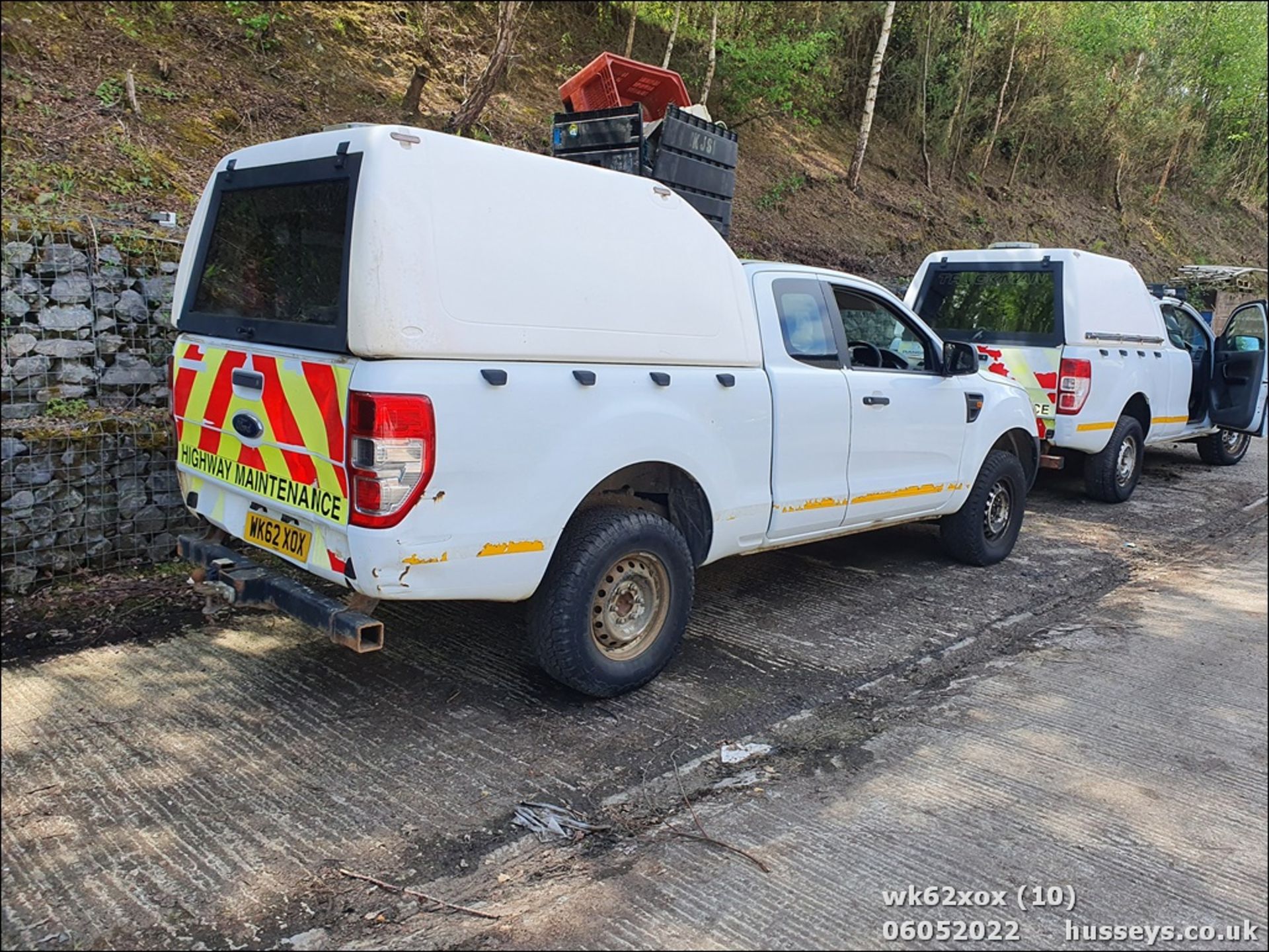 12/62 FORD RANGER XL 4X4 TDCI - 2198cc 3dr (White, 105k) - Image 11 of 34