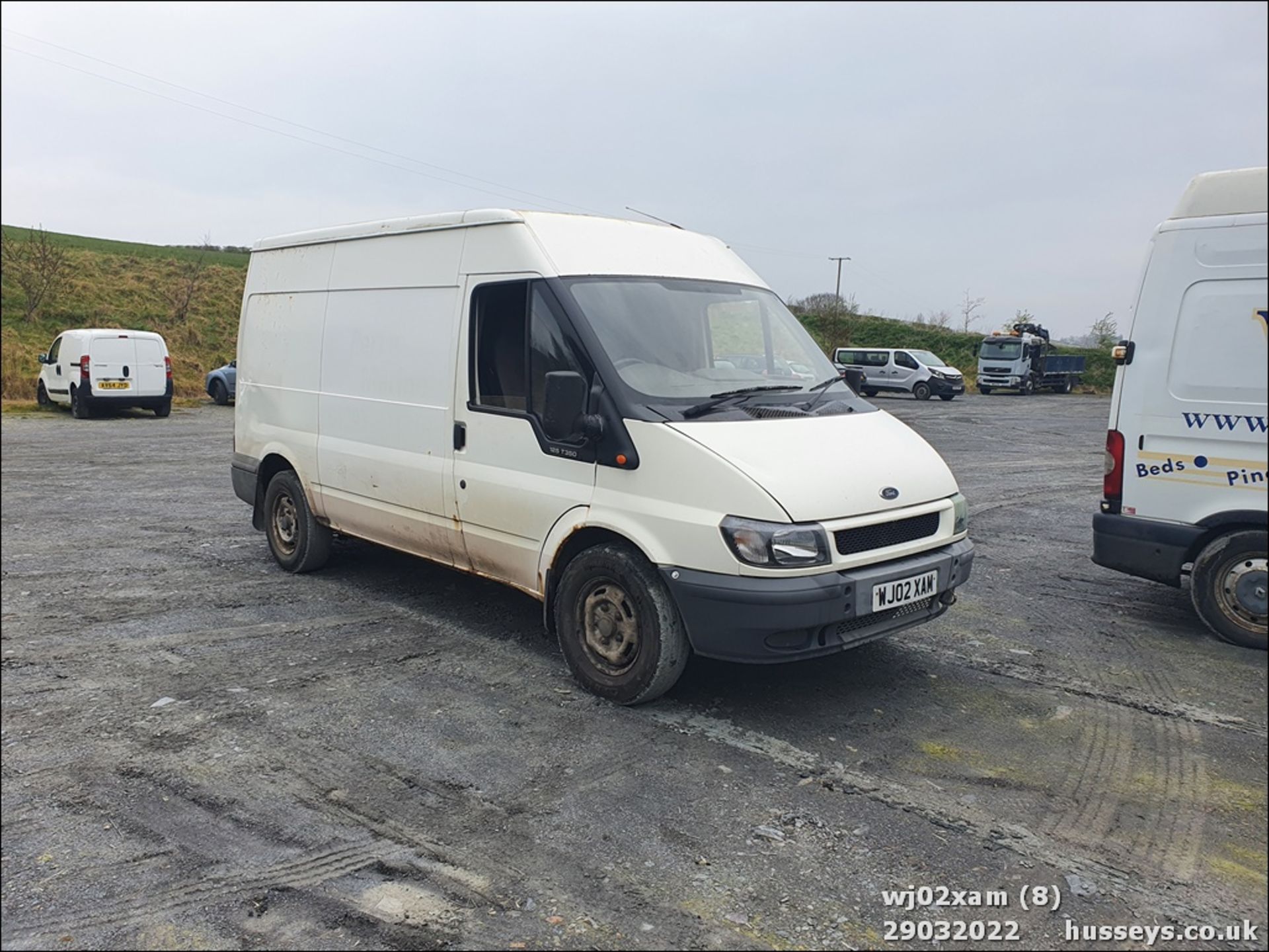 02/02 FORD TRANSIT 350 MWB TD - 2402cc 5dr Van (White, 132k) - Image 10 of 23