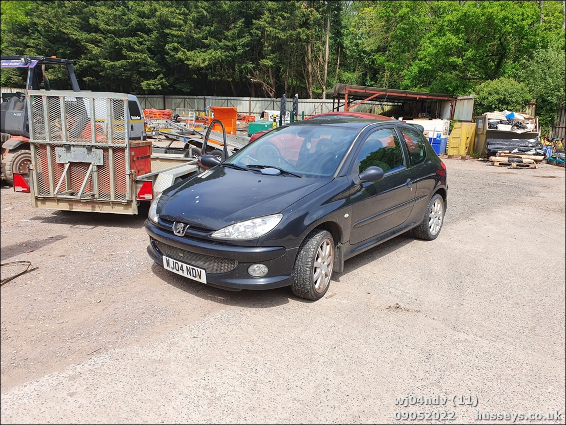 04/04 PEUGEOT 206 XSI TDI - 1997cc 3dr Hatchback (Black, 172k) - Image 11 of 43