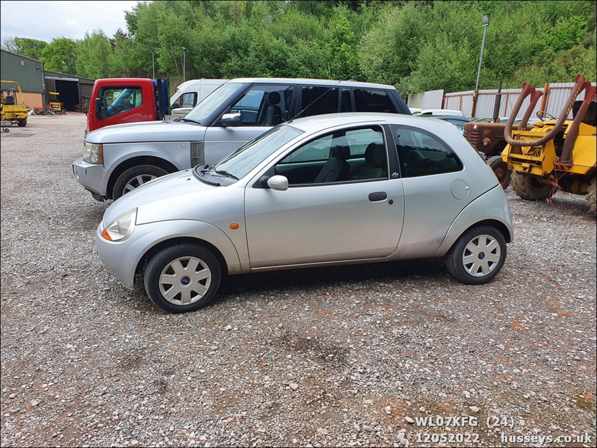 07/07 FORD KA STYLE CLIMATE - 1297cc 3dr Hatchback (Silver, 64k) - Image 20 of 35