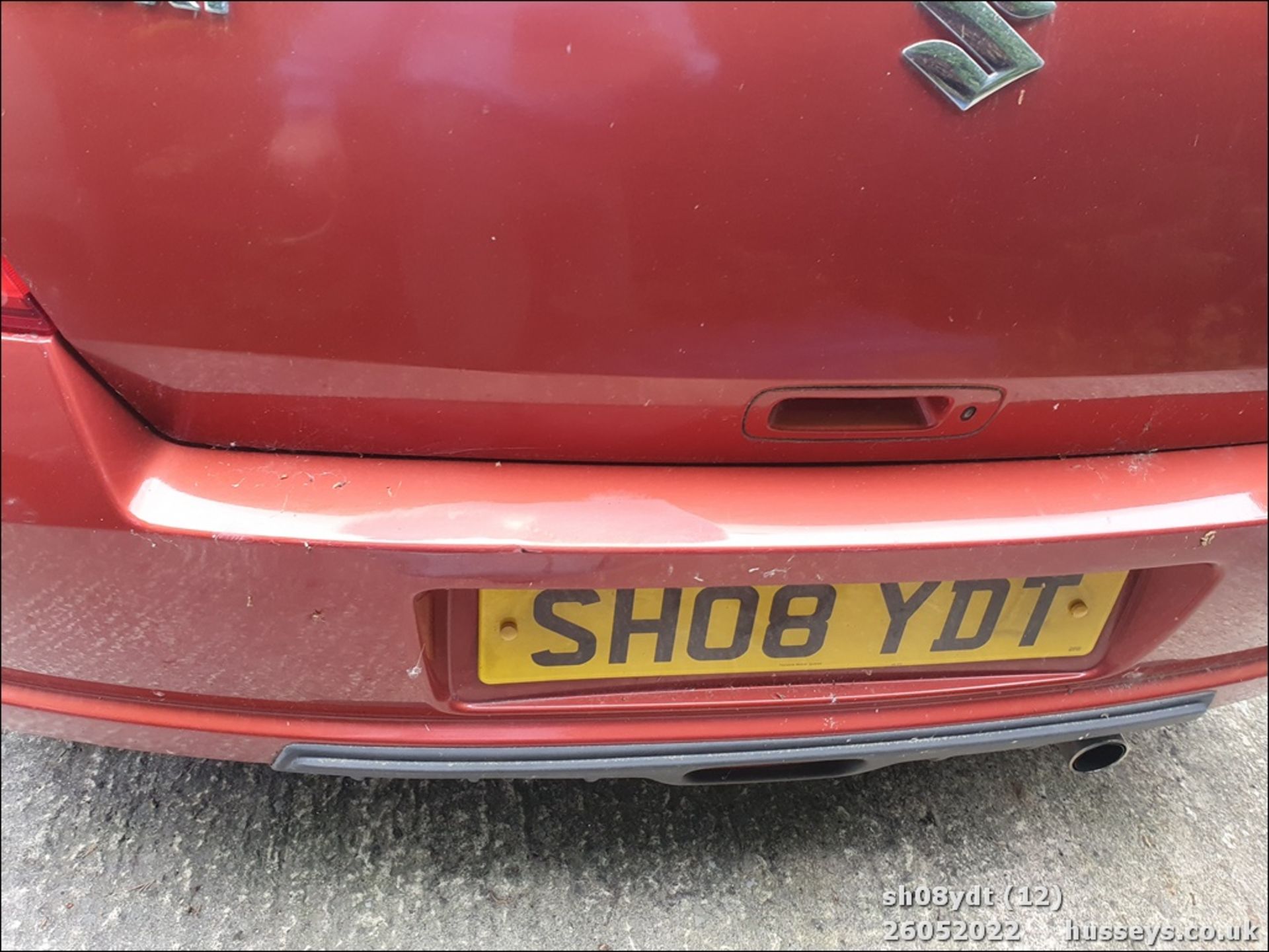 08/08 SUZUKI SWIFT DDIS - 1248cc 5dr Hatchback (Orange) - Image 12 of 22