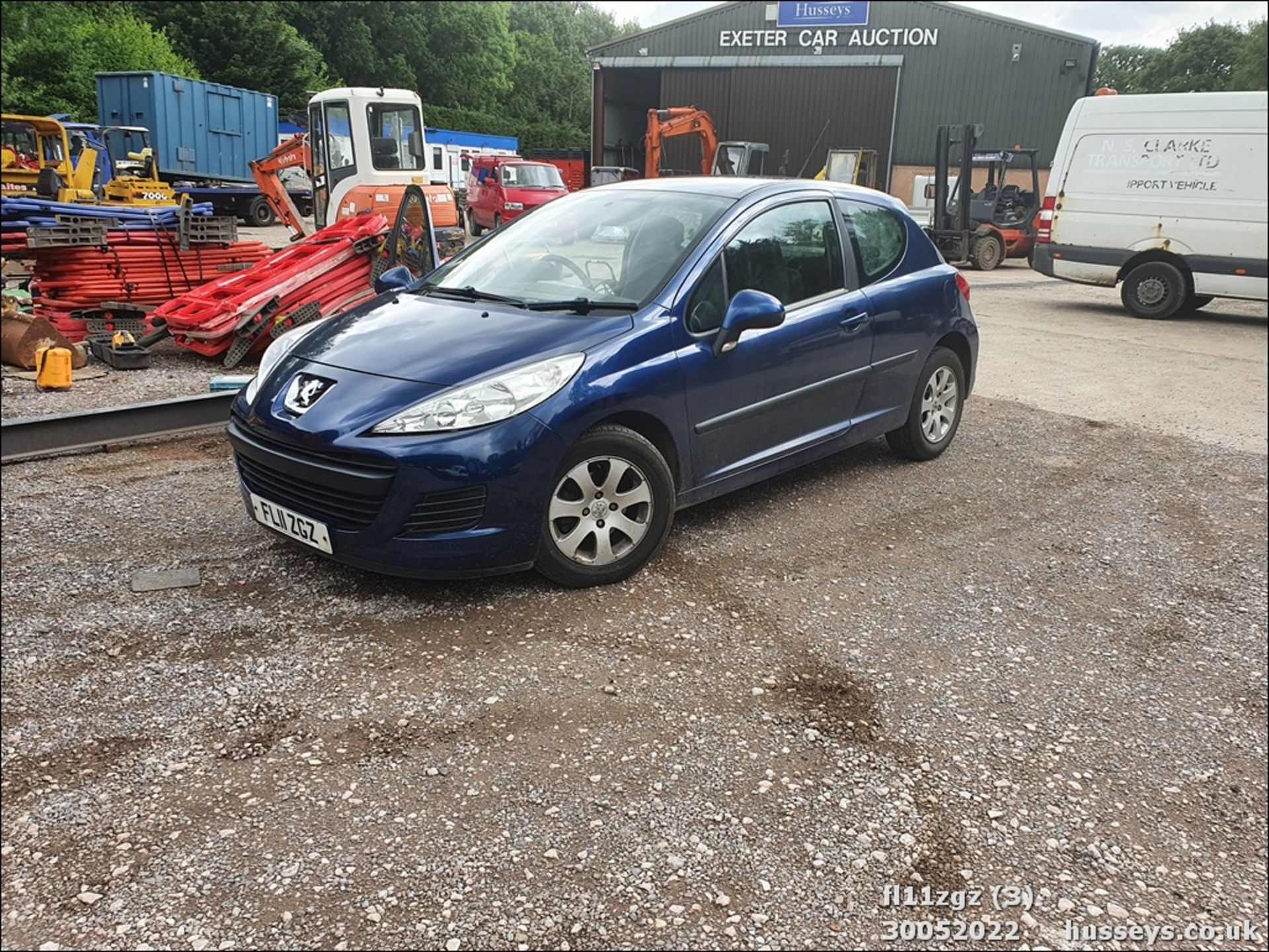 11/11 PEUGEOT 207 S HDI - 1398cc 3dr Hatchback (Blue, 128k) - Image 3 of 26