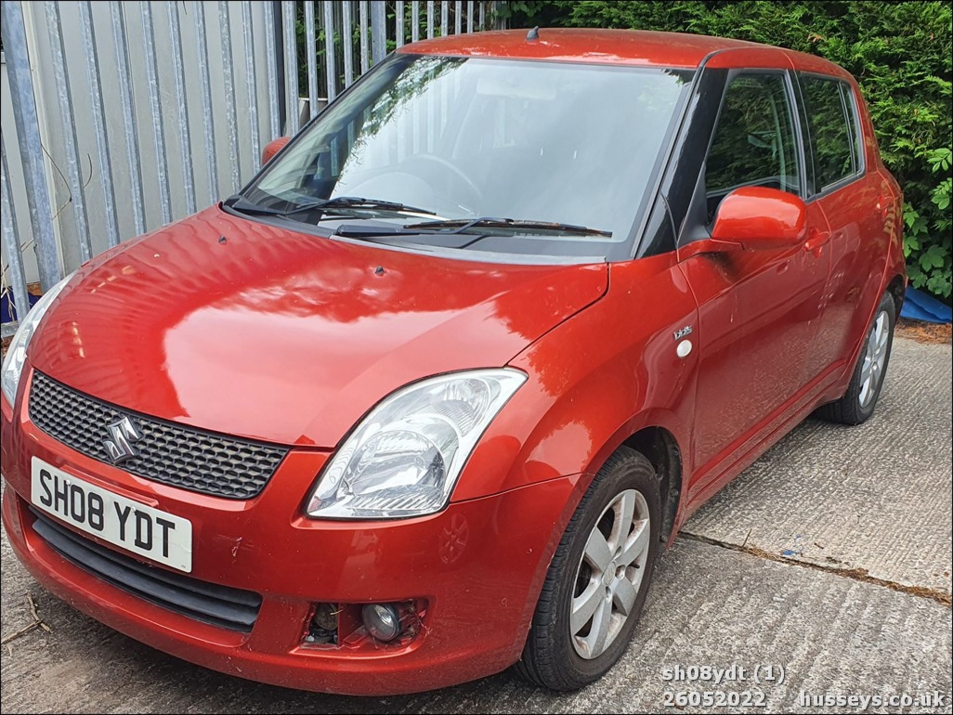 08/08 SUZUKI SWIFT DDIS - 1248cc 5dr Hatchback (Orange)