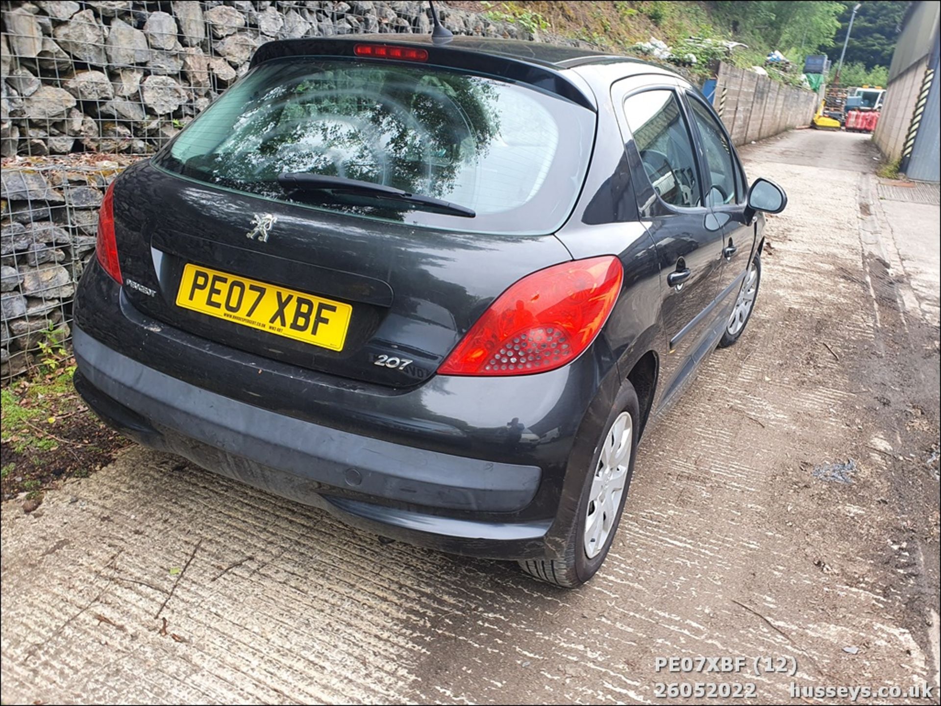 07/07 PEUGEOT 207 SPORT 87 - 1360cc 5dr Hatchback (Black) - Image 12 of 31