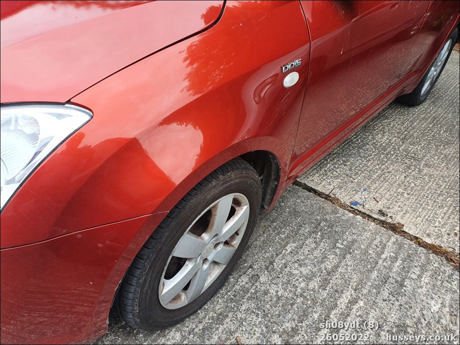 08/08 SUZUKI SWIFT DDIS - 1248cc 5dr Hatchback (Orange) - Image 8 of 22