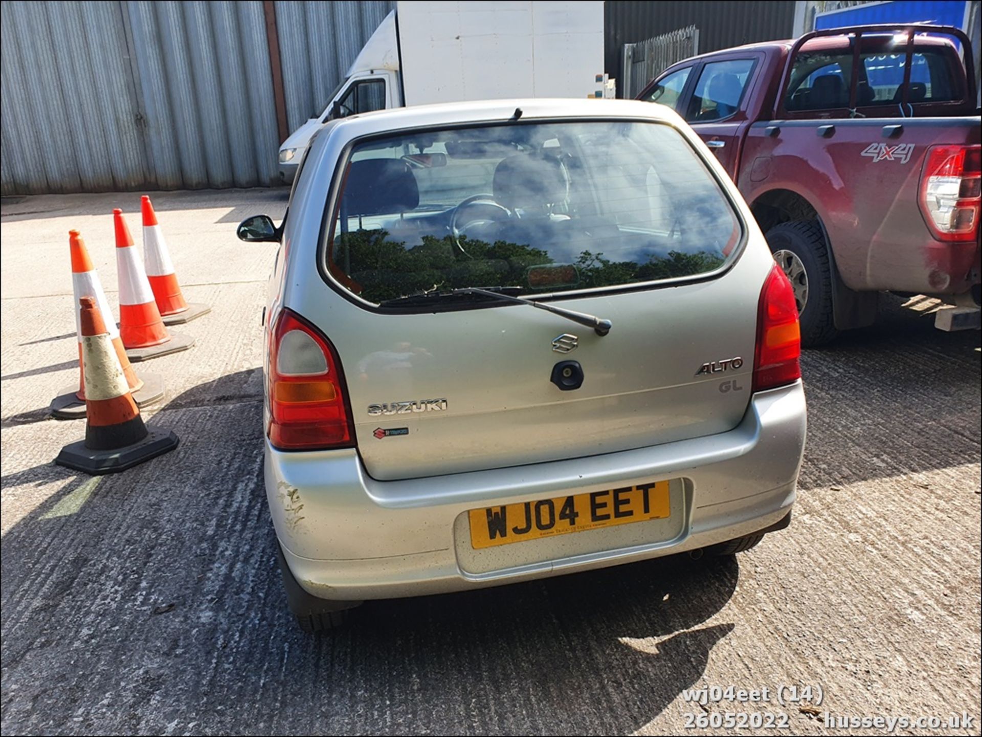 04/04 SUZUKI ALTO GL - 1061cc 5dr Hatchback (Silver, 55k) - Image 14 of 21