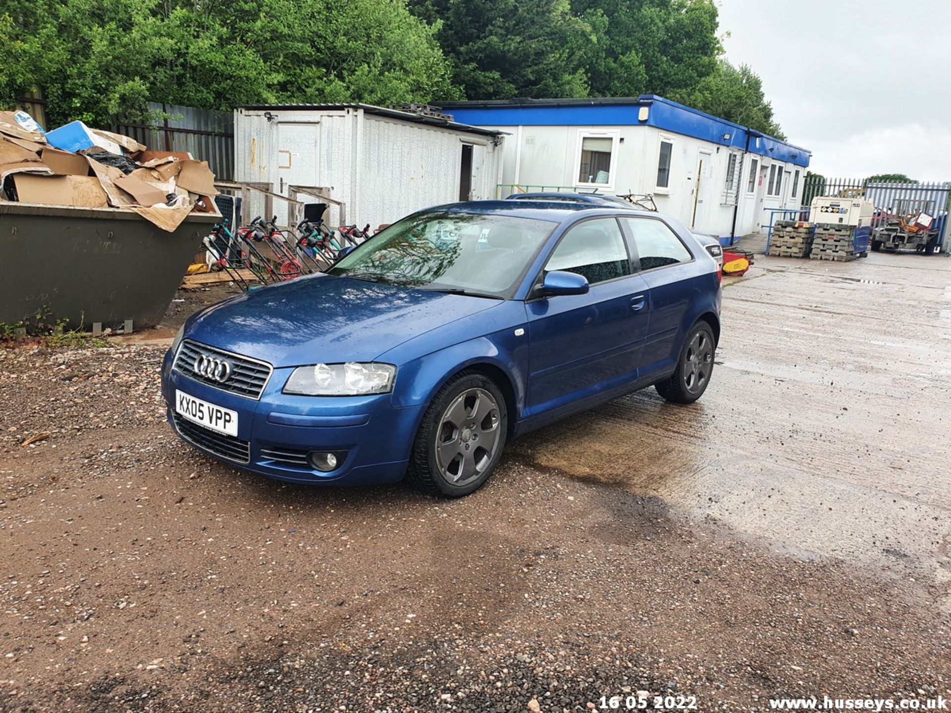 05/05 AUDI A3 SPORT TDI - 1968cc 3dr Hatchback (Blue, 123k) - Image 2 of 47