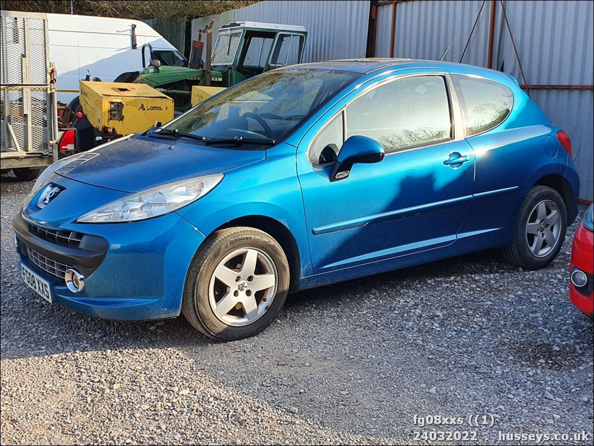 08/08 PEUGEOT 207 SPORT - 1397cc 3dr Hatchback (Blue)