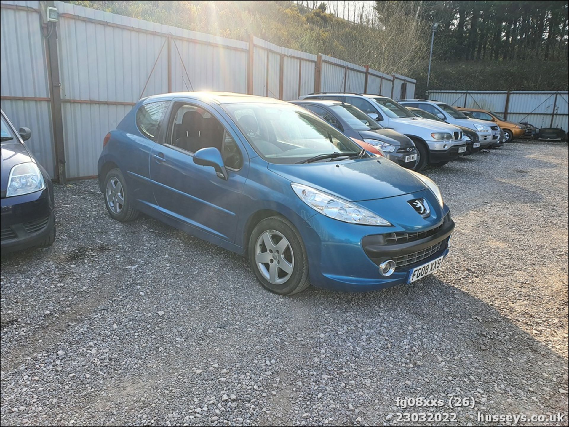 08/08 PEUGEOT 207 SPORT - 1397cc 3dr Hatchback (Blue) - Image 26 of 26