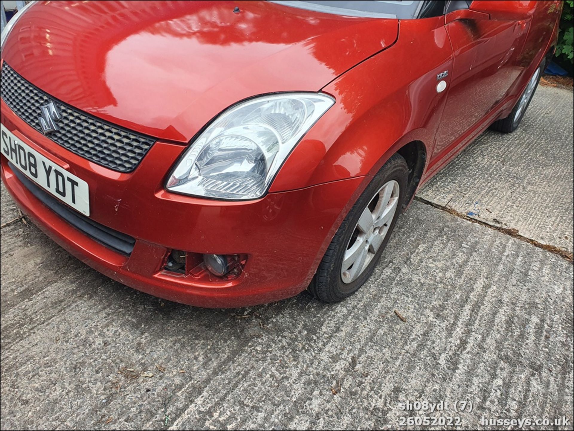 08/08 SUZUKI SWIFT DDIS - 1248cc 5dr Hatchback (Orange) - Image 7 of 22