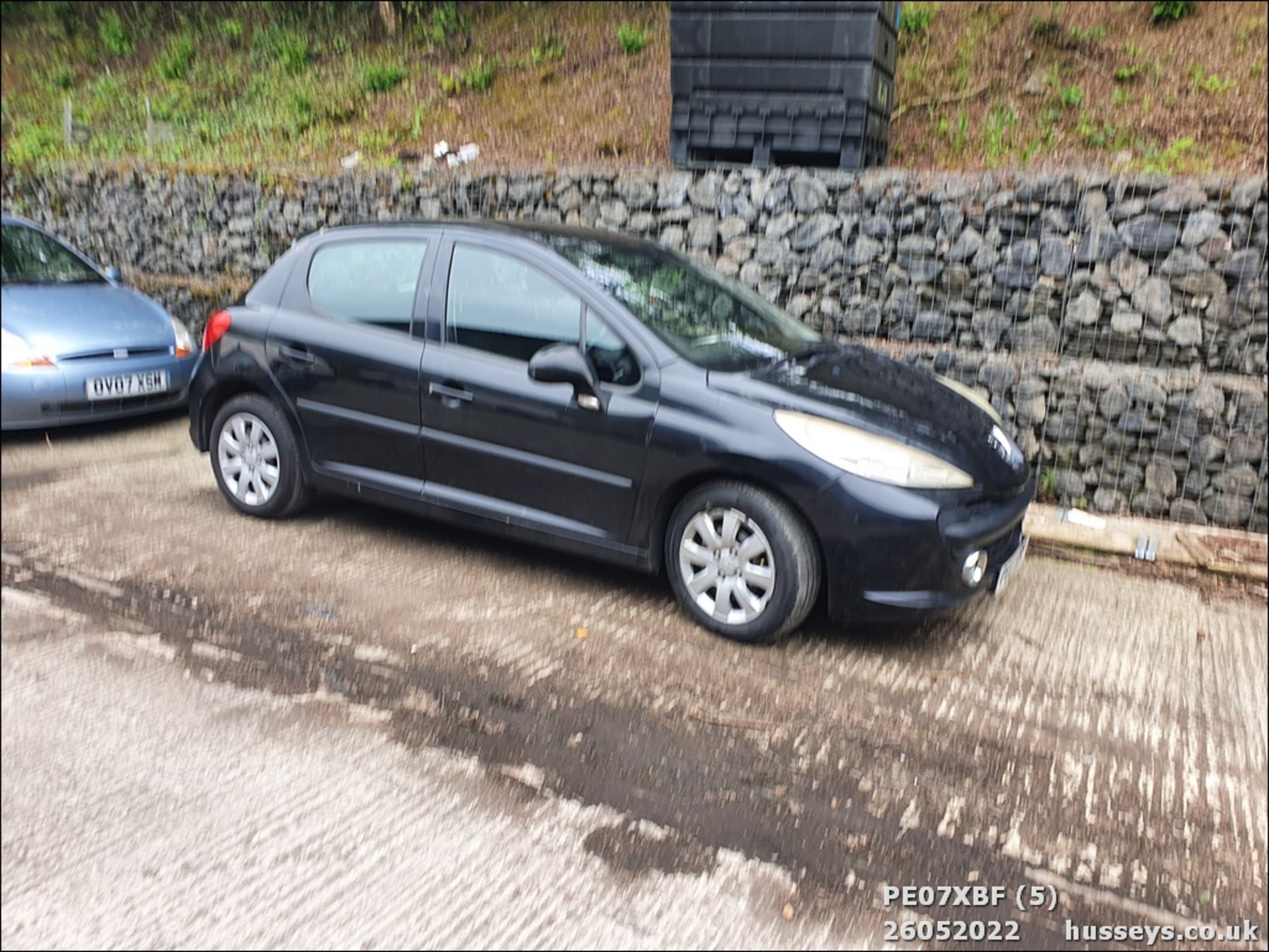 07/07 PEUGEOT 207 SPORT 87 - 1360cc 5dr Hatchback (Black) - Image 5 of 31