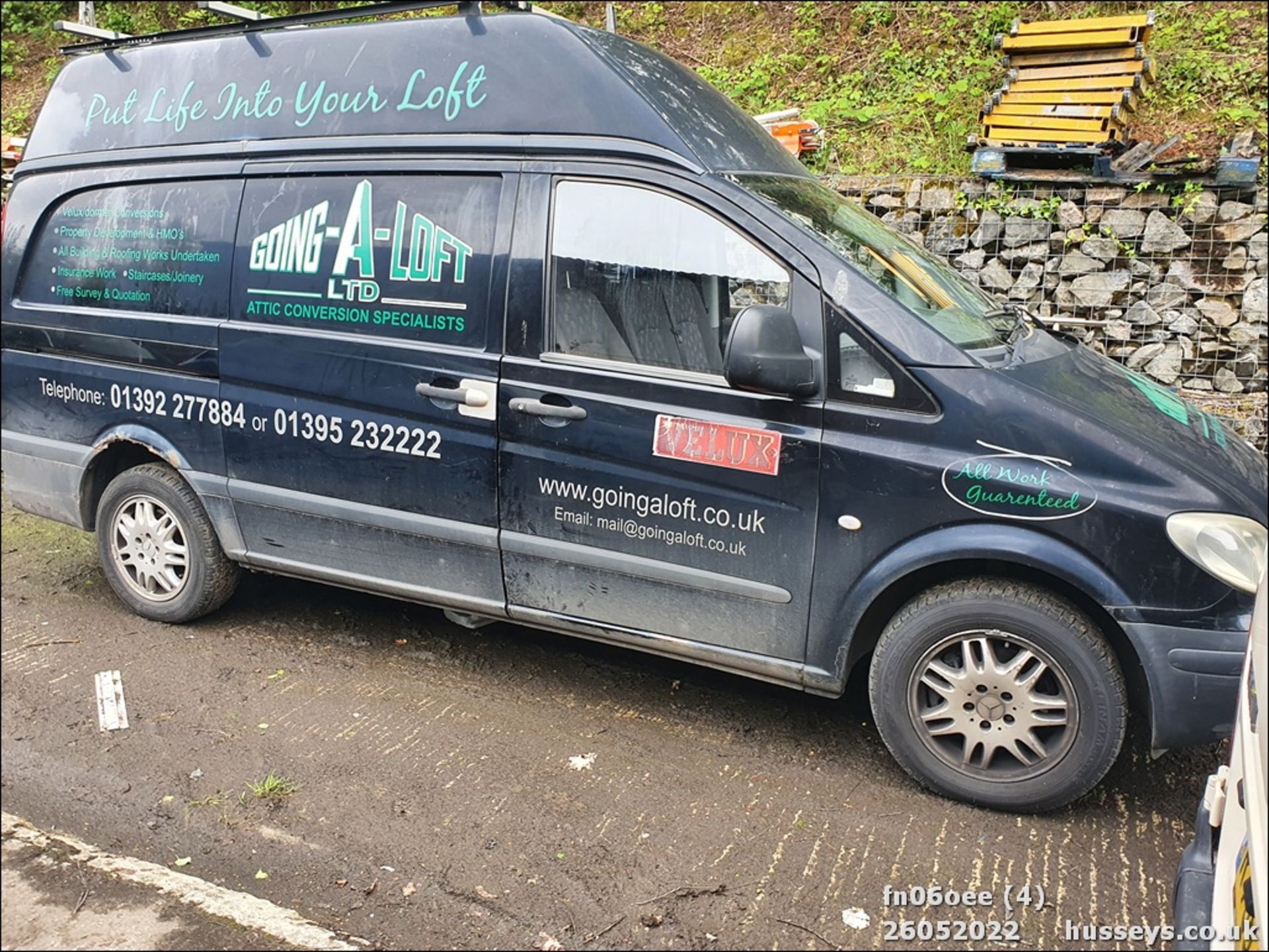 06/06 MERCEDES VITO 111 CDI LONG - 2148cc 6dr Van (Black) - Image 4 of 21